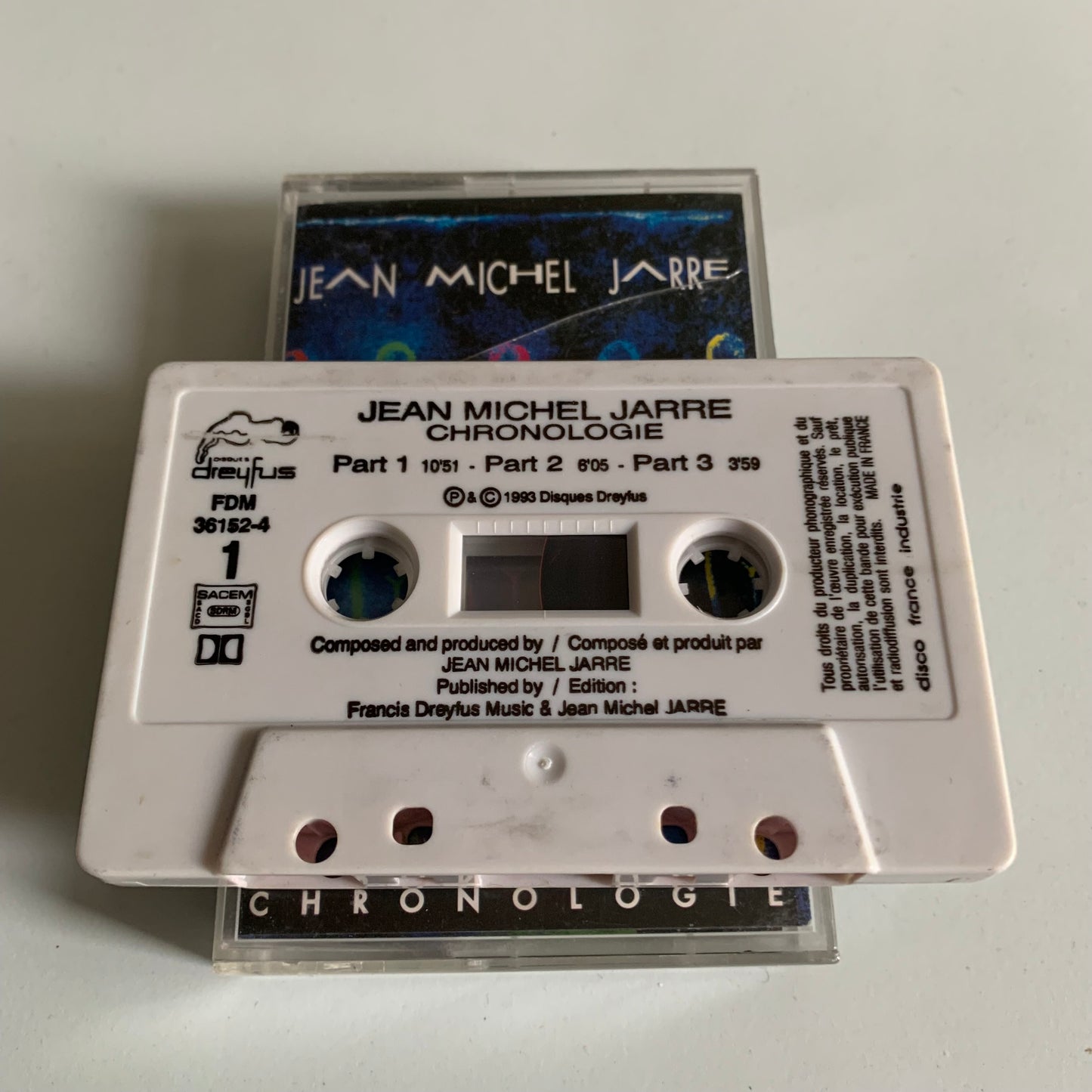 Jean-Michel Jarre - Chronologie - 1993 Occasion