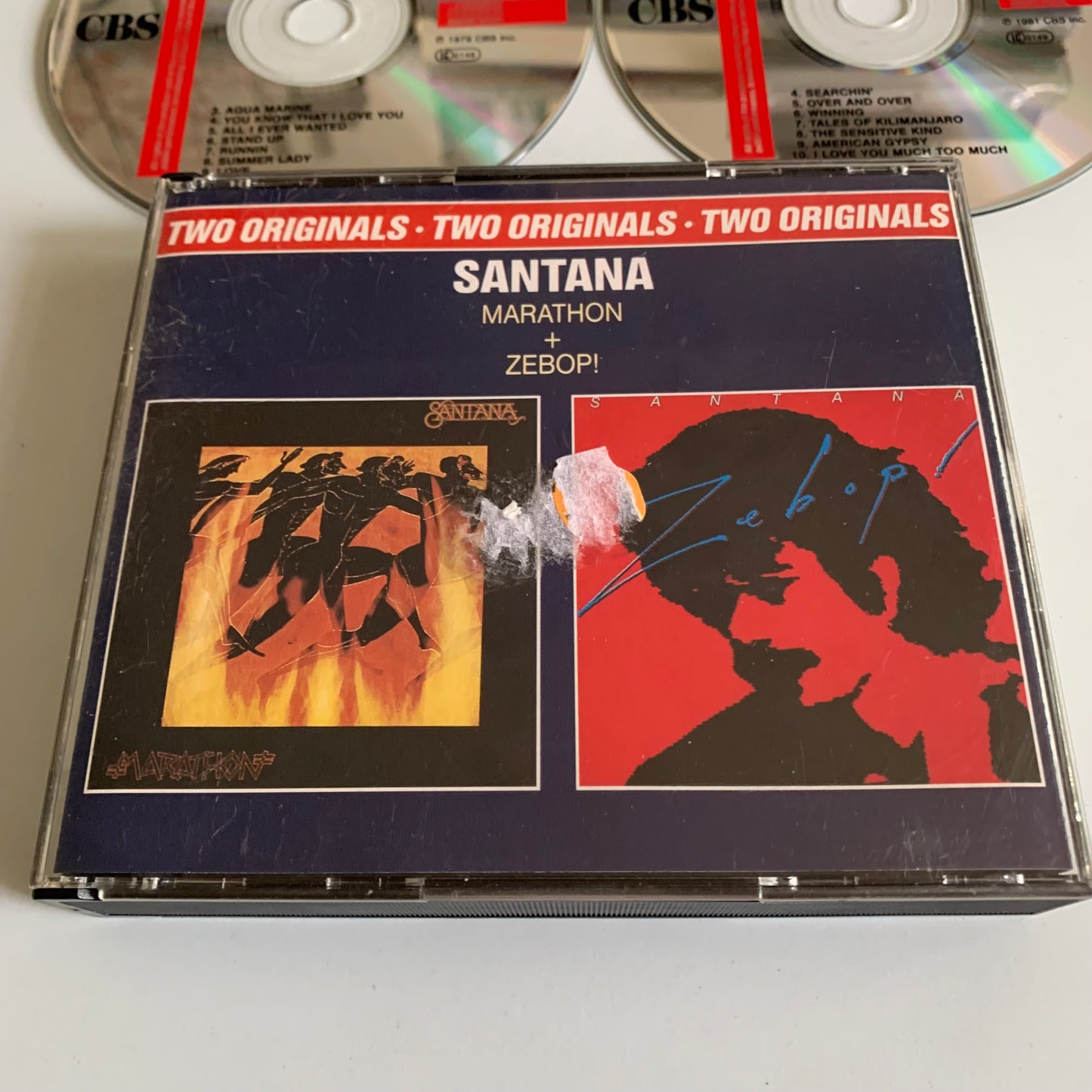 Santana - Marathon / Zebop - 1988 Occasion