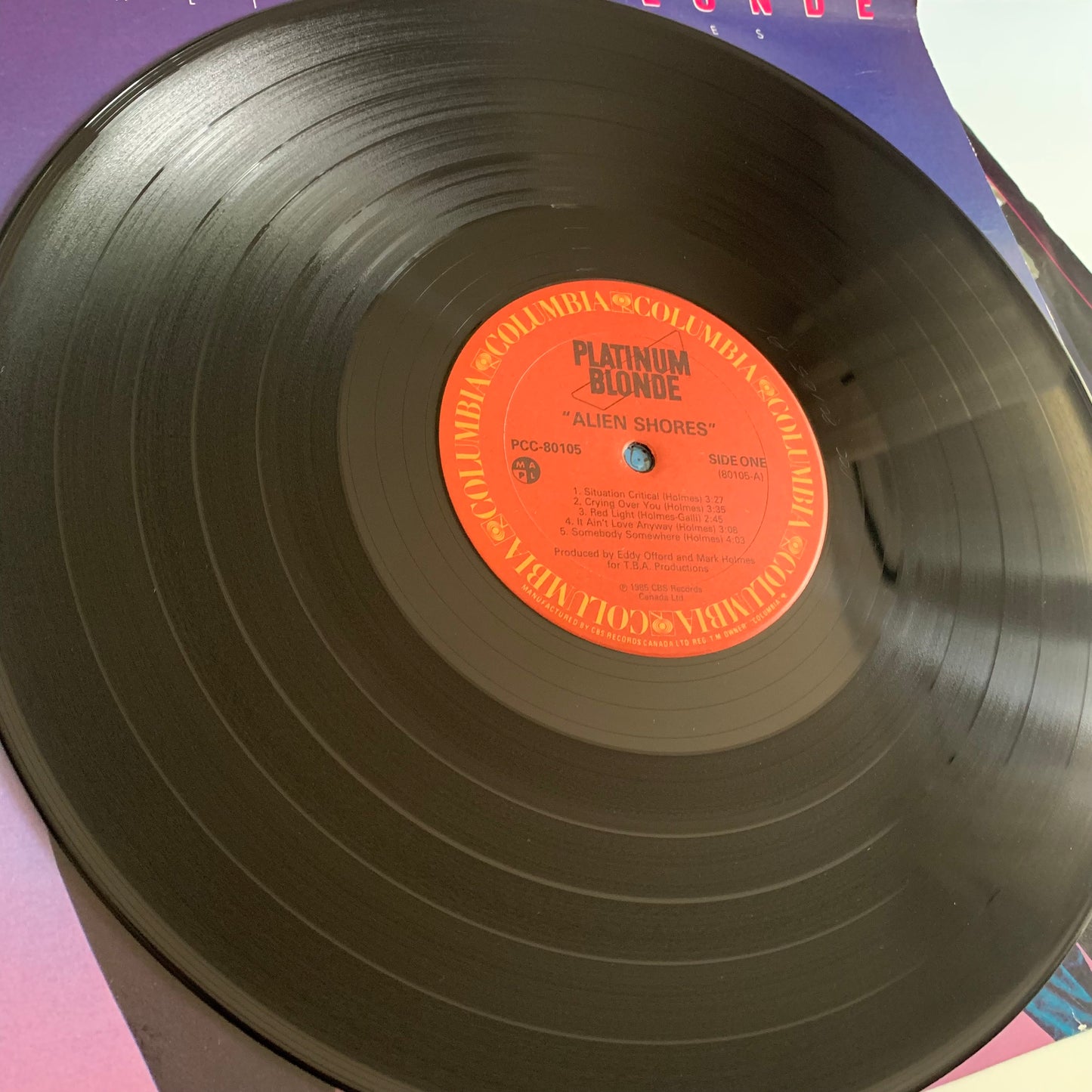 Platinum Blonde - Alien Shores - LP 1985 Occasion