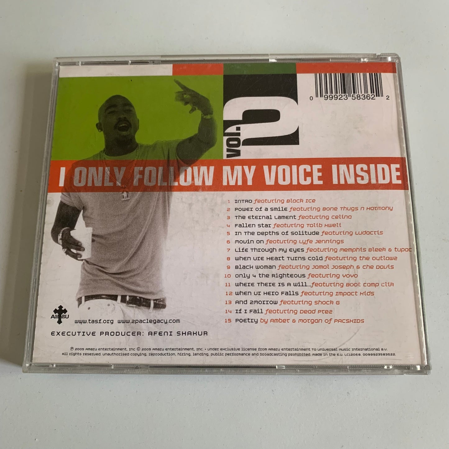 Tupac 2Pac - The Rose Vol. 2 - 2005 Occasion