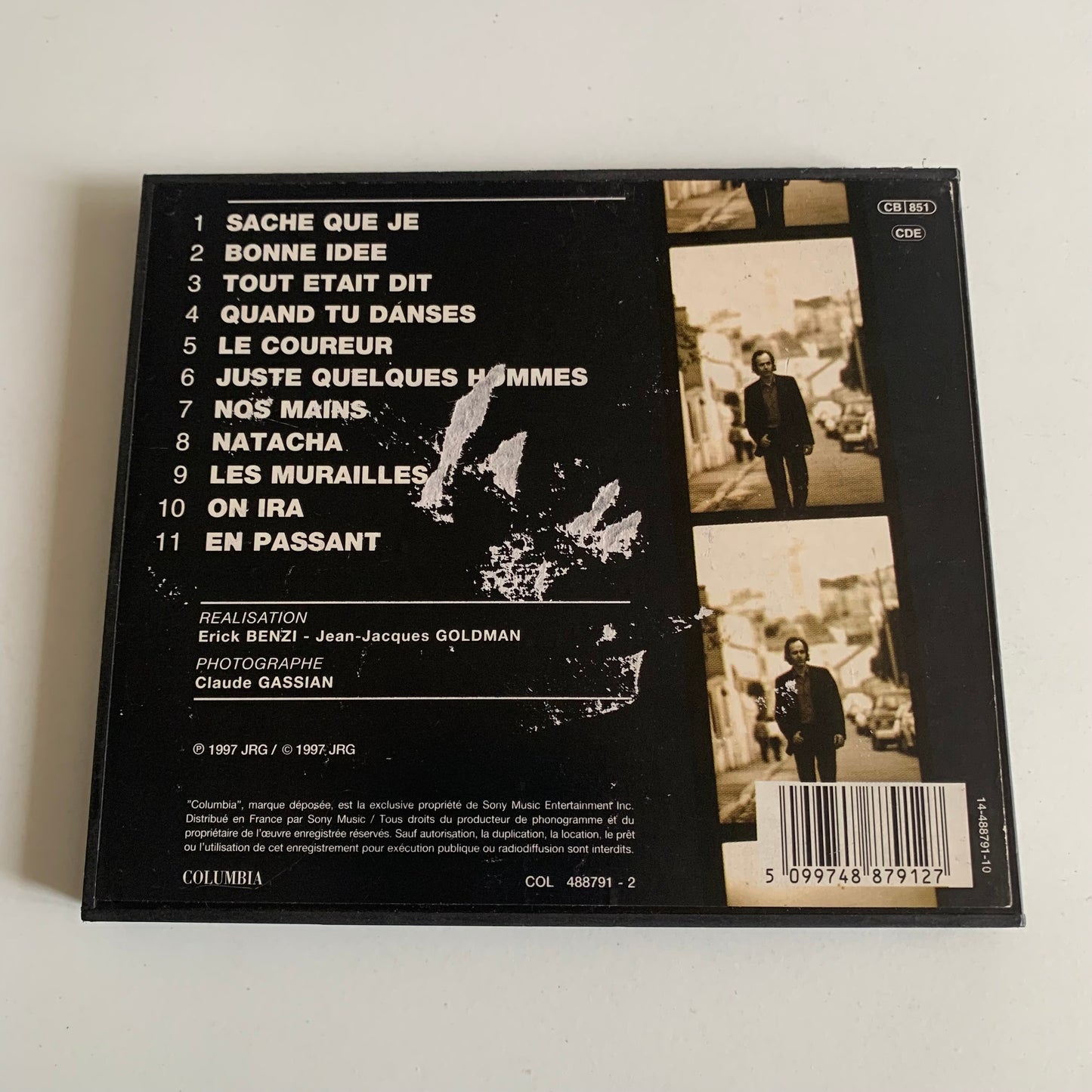 CD - Jean-Jacques Goldman - En Passant - 1997 Occasion