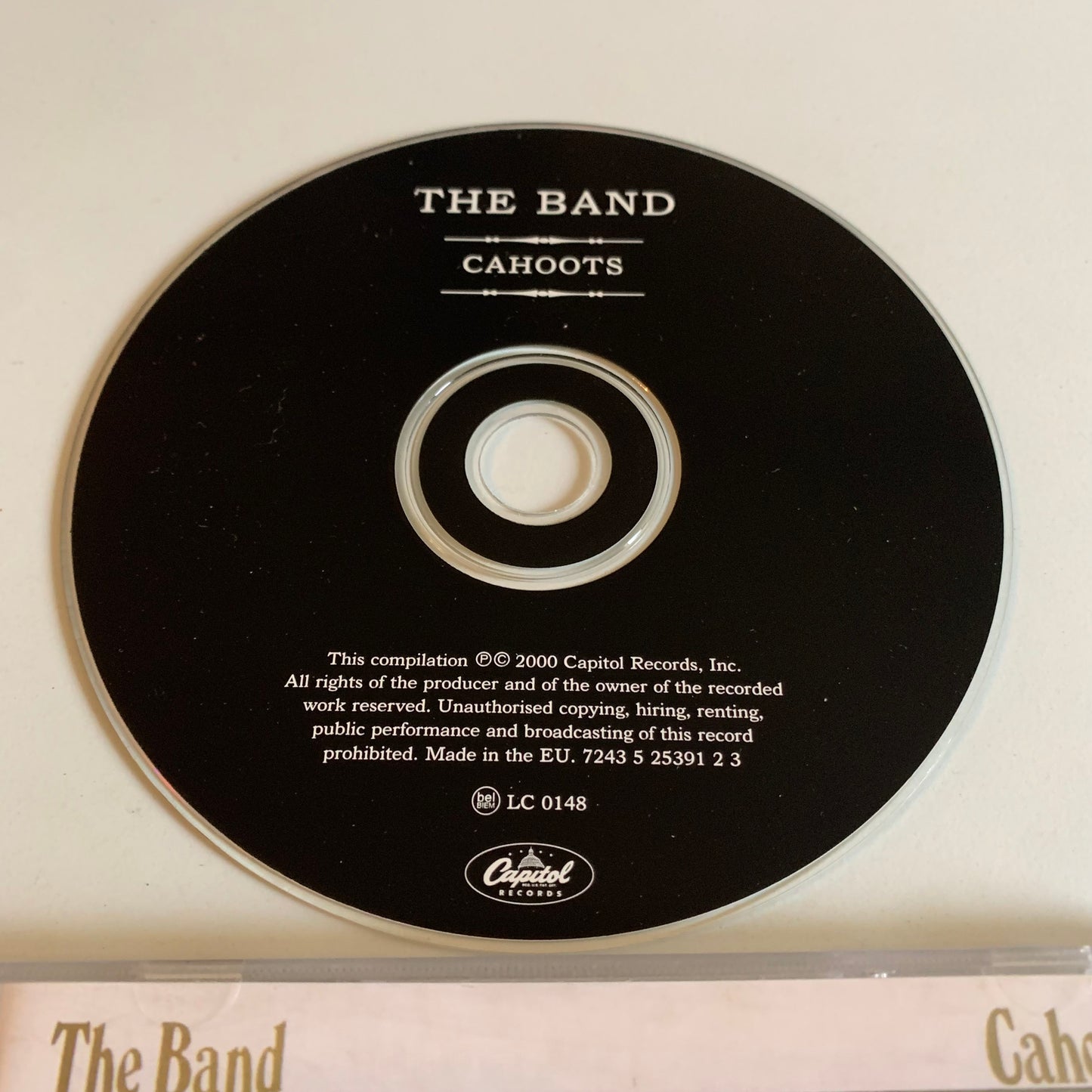 CD - The Band - Cahoots - 2000 Occasion
