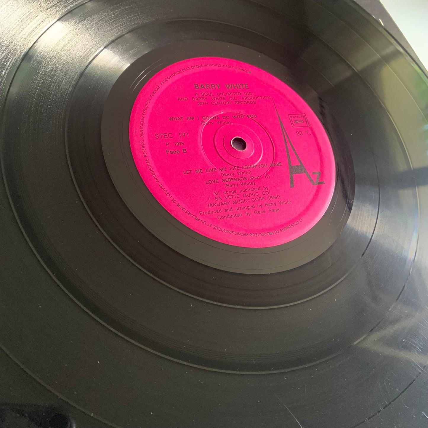 Barry White - What Am I Gonna Do With You - LP 1975 Occasion