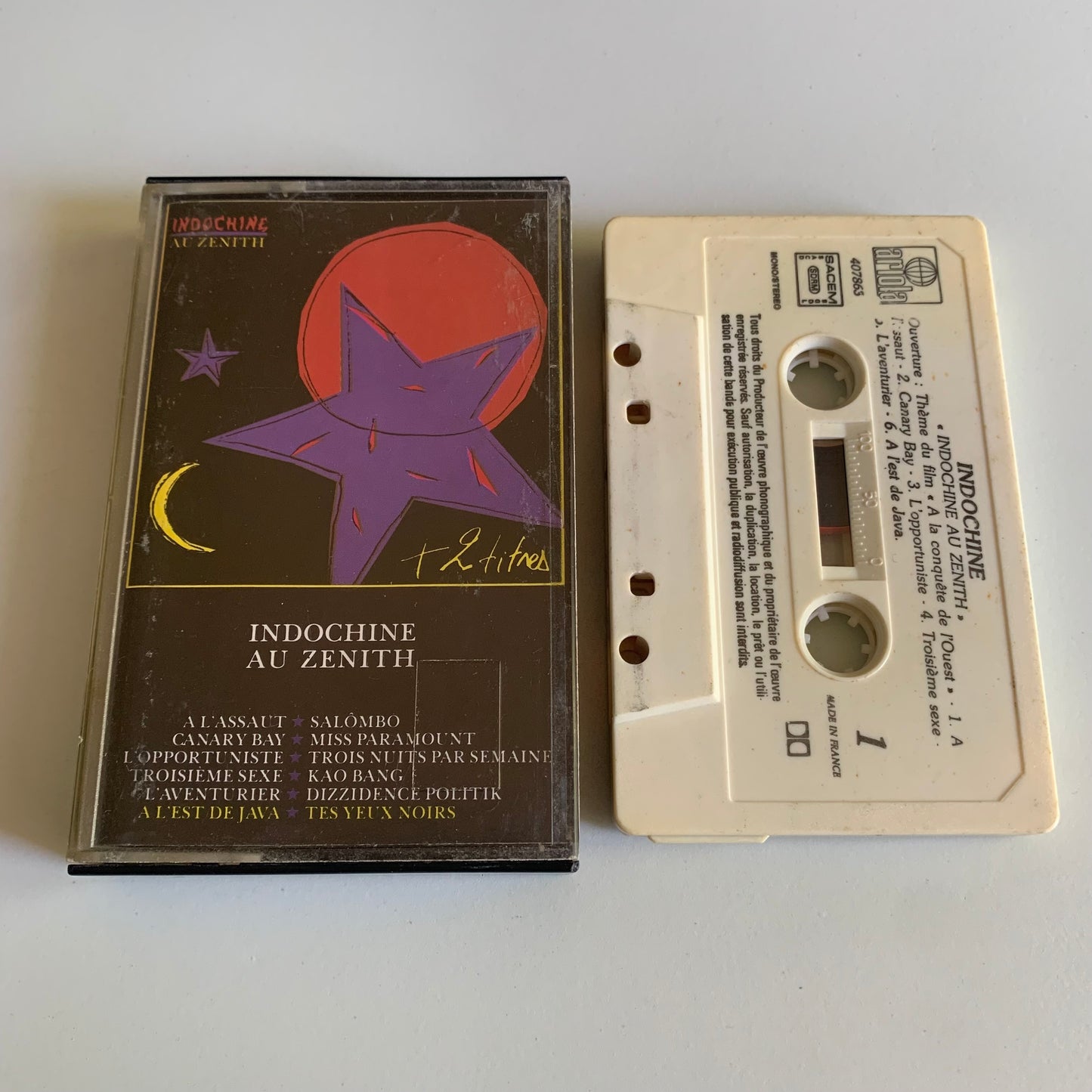 Indochine - Au Zenith - 1986 Occasion