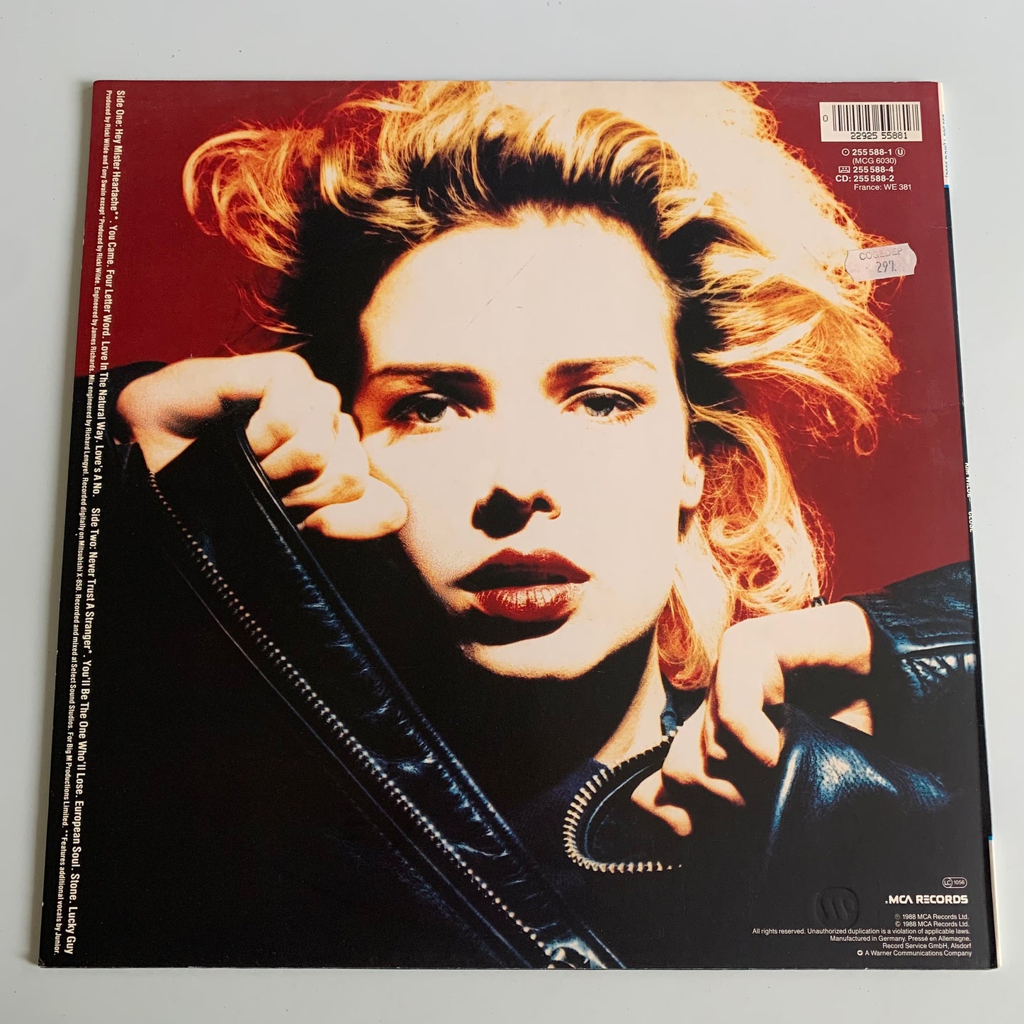 Kim Wilde - Close - LP 1988 Occasion