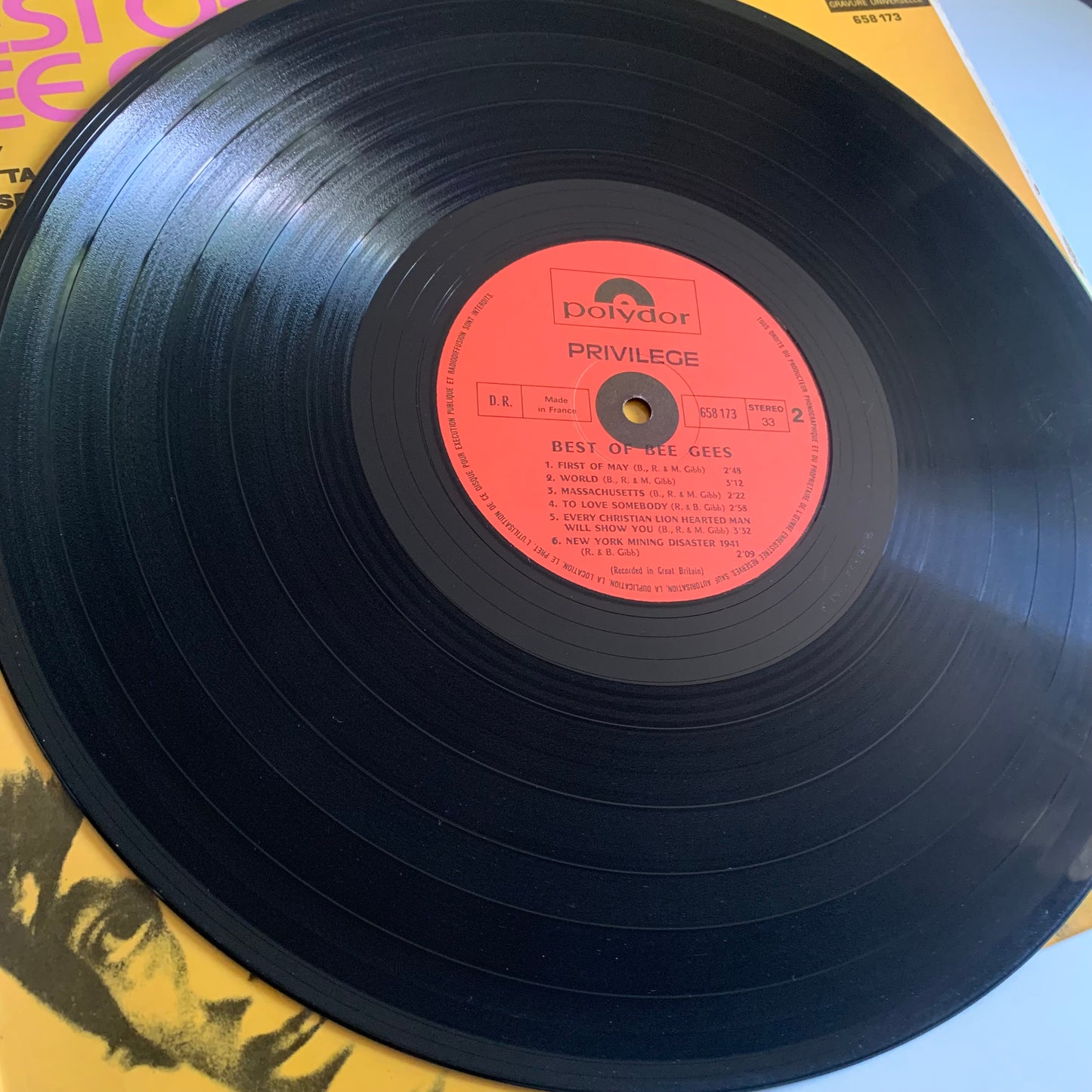 Bee Gees - Best Of Bee Gees - LP 1969 Occasion