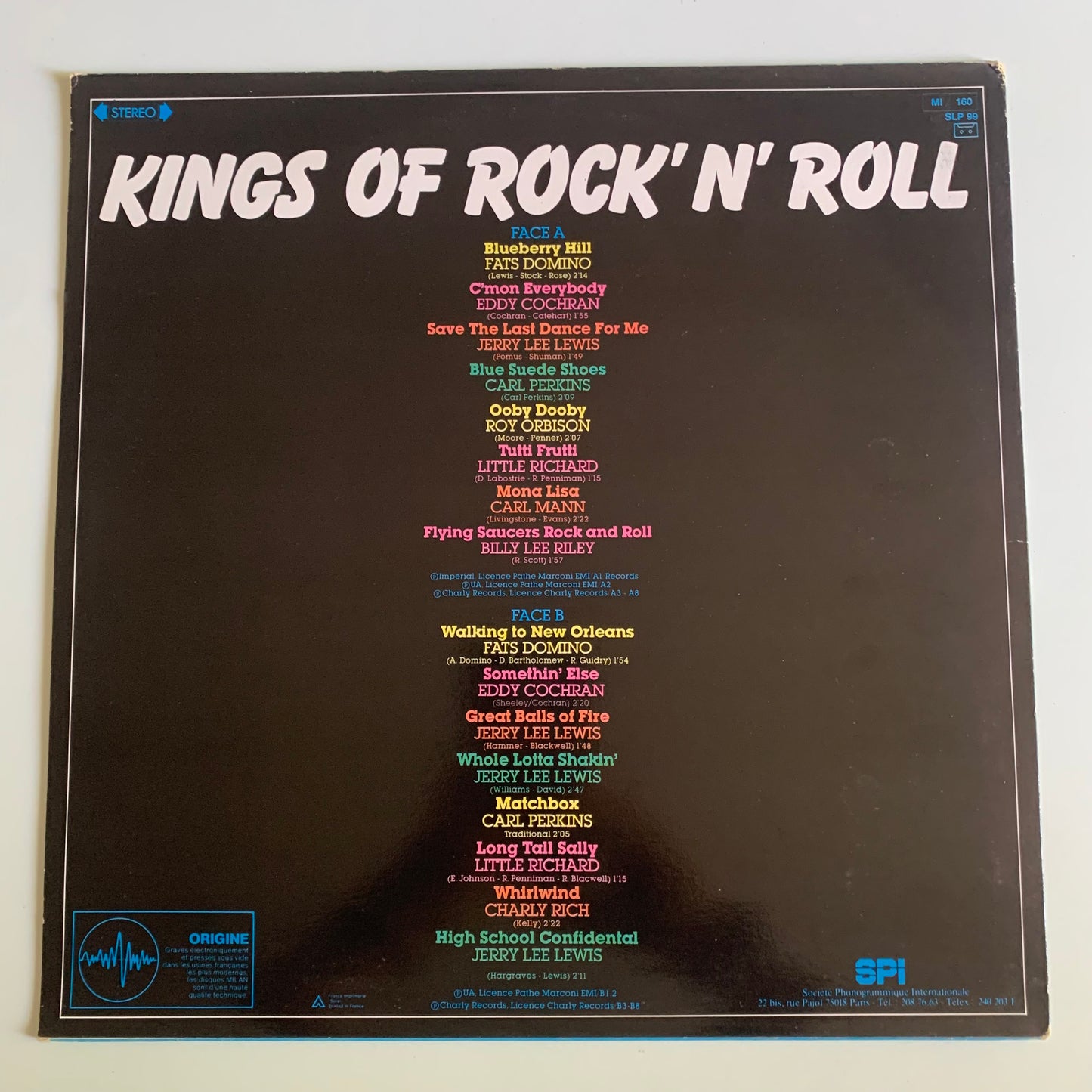 Variétés Compilation - Kings Of Rock'N'Roll - LP Occasion