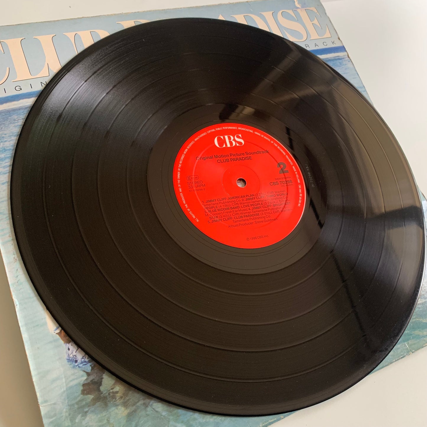 Variétés - Club Paradise - Original Motion Picture Soundtrack - LP 1986 Occasion