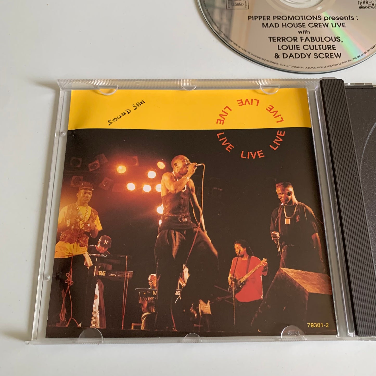 CD - Terror Fabulous - Pipper Promotions Presents Mad House Crew Live - Occasion