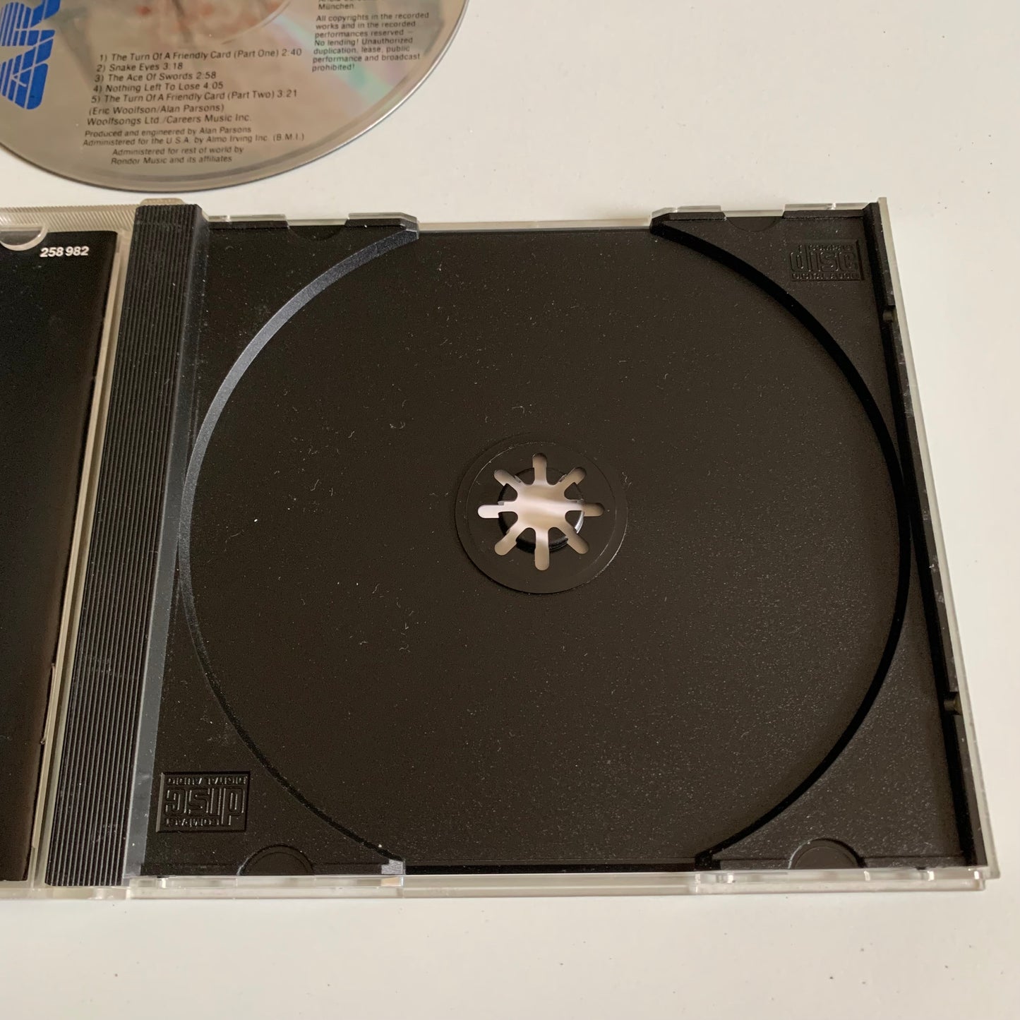 CD - The Alan Parsons Project - Turn Of A Friendly Card - 1984 Occasion