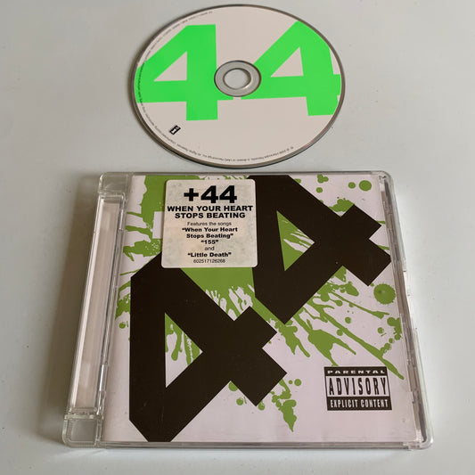 CD - +44 - When Your Heart Stops Beating - 2006 Occasion