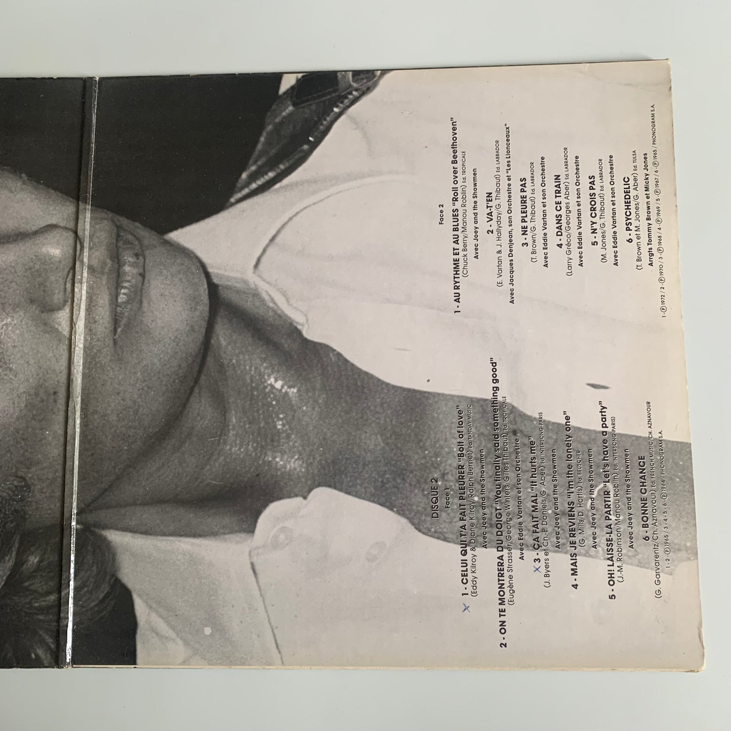 Johnny Hallyday - Ceux Que L’Amour A Blessés - Double LP 1980 Occasion