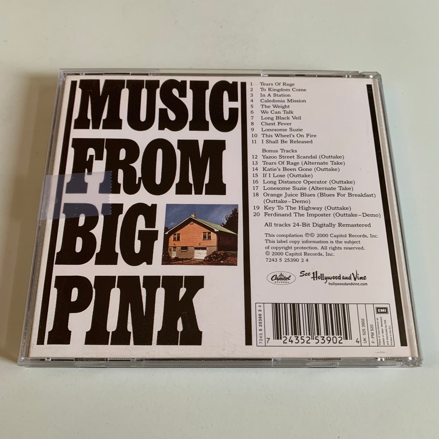 CD - The Band - Music From Big Pink - 2000 Occasion