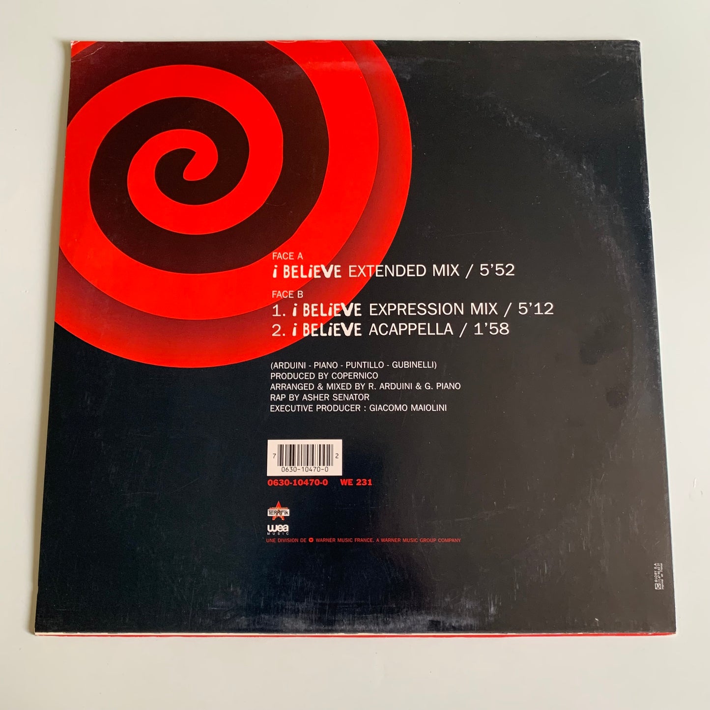 Copernico - I Believe - 1995 Occasion