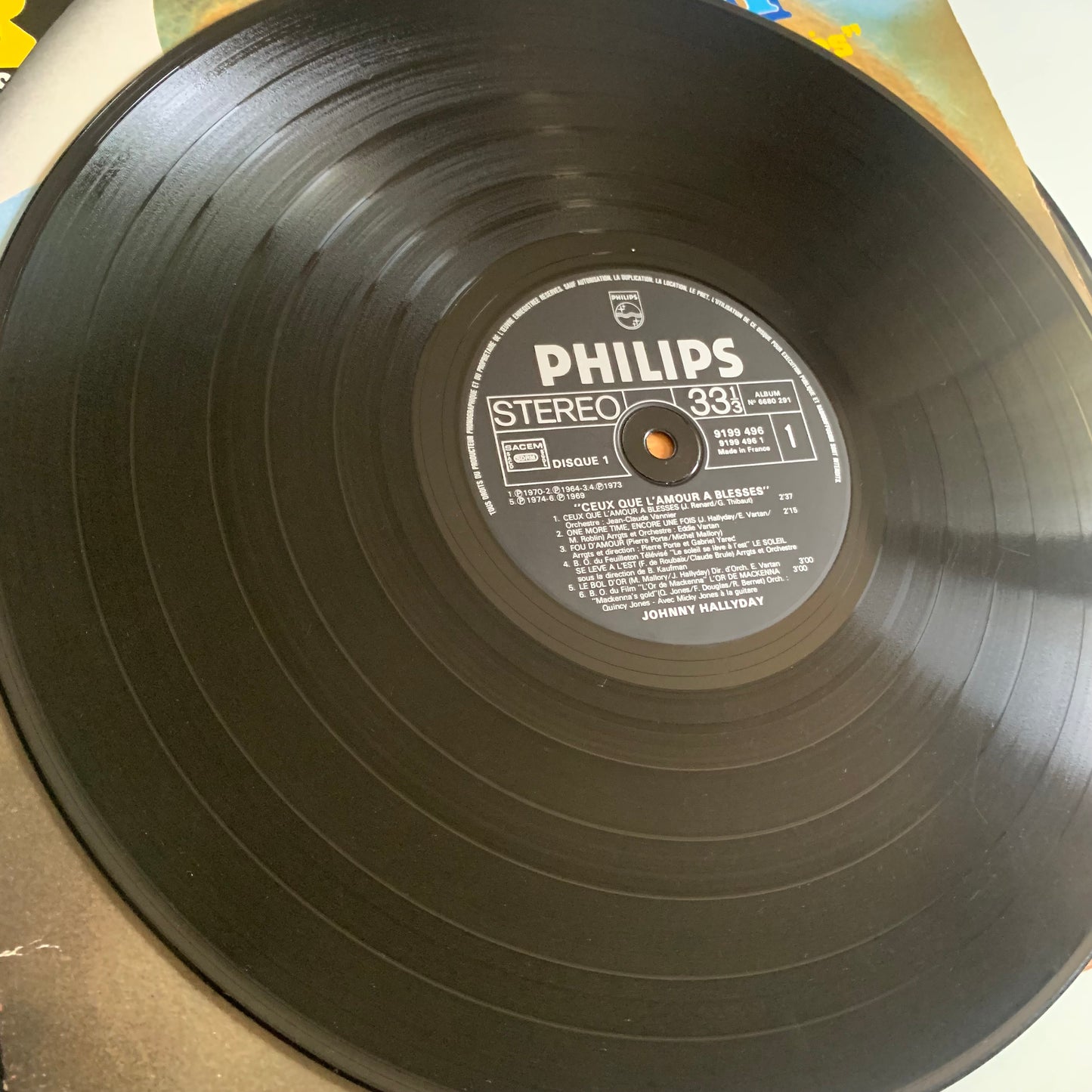 Johnny Hallyday - Ceux Que L’Amour A Blessés - Double LP 1980 Occasion