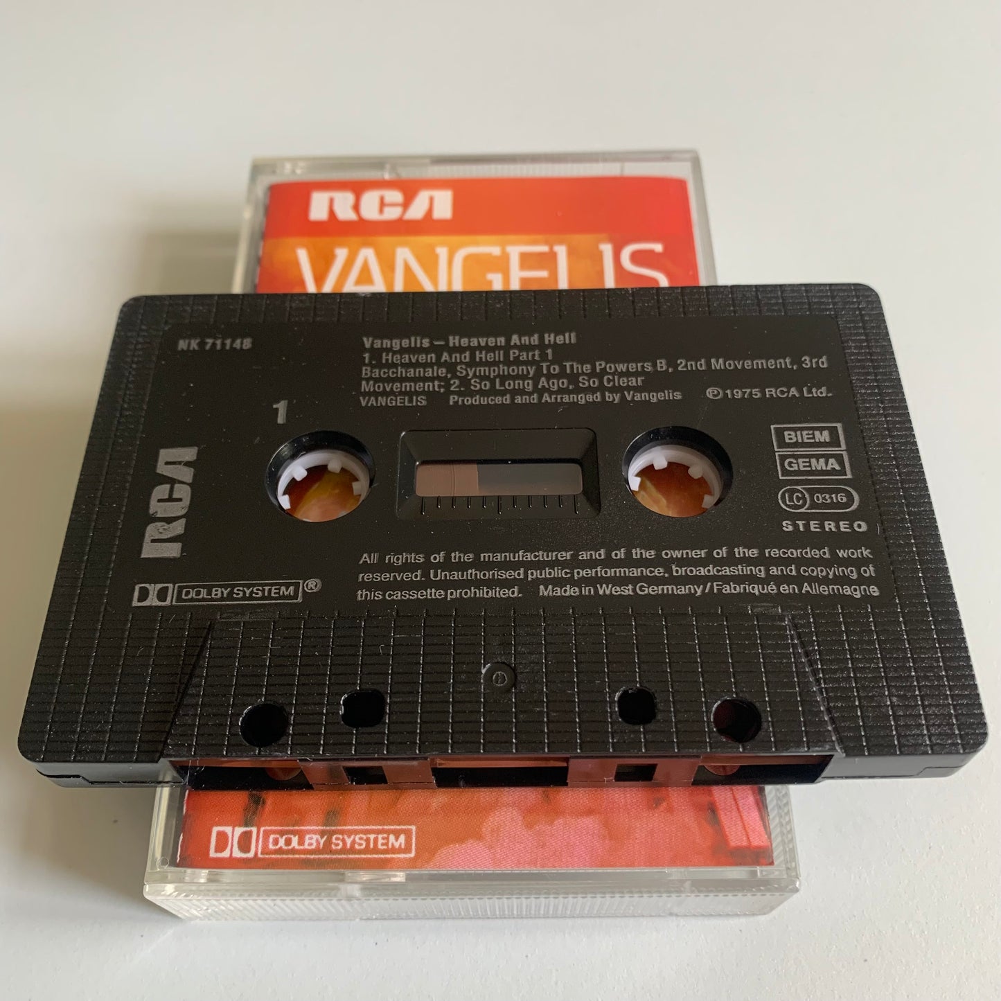 Vangelis - Heaven And Hell - 1986 Occasion
