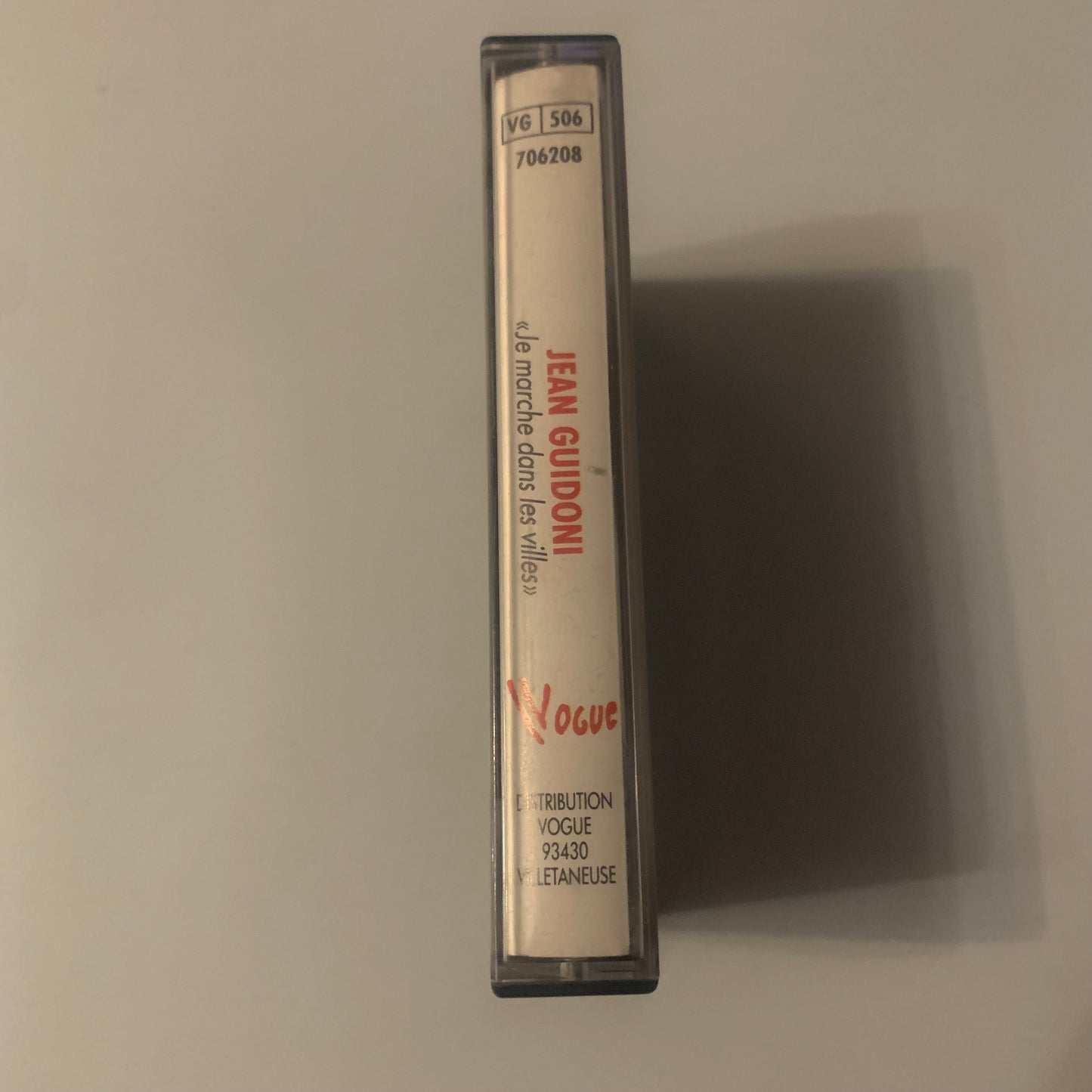 Jean Guidoni - Je Marche Dans Les Villes - 1989 Occasion