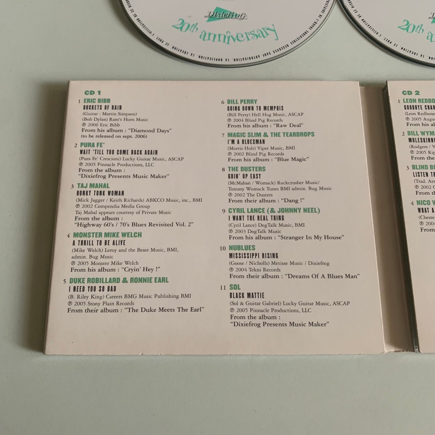 Variétés Compilation - 2006 Roots & New - DixieFrog 20th Anniversary - 2006 Occasion