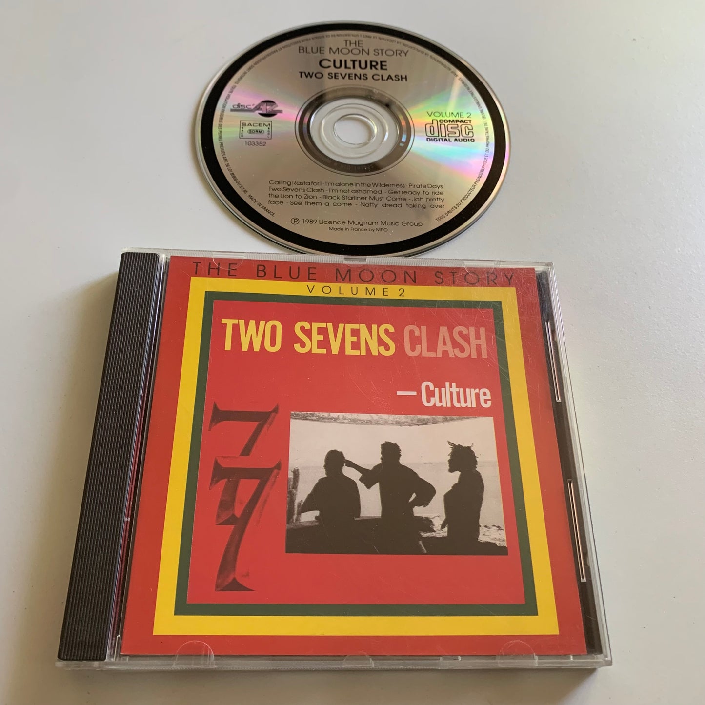 Culture - Two Sevens Clash - 1989 Occasion