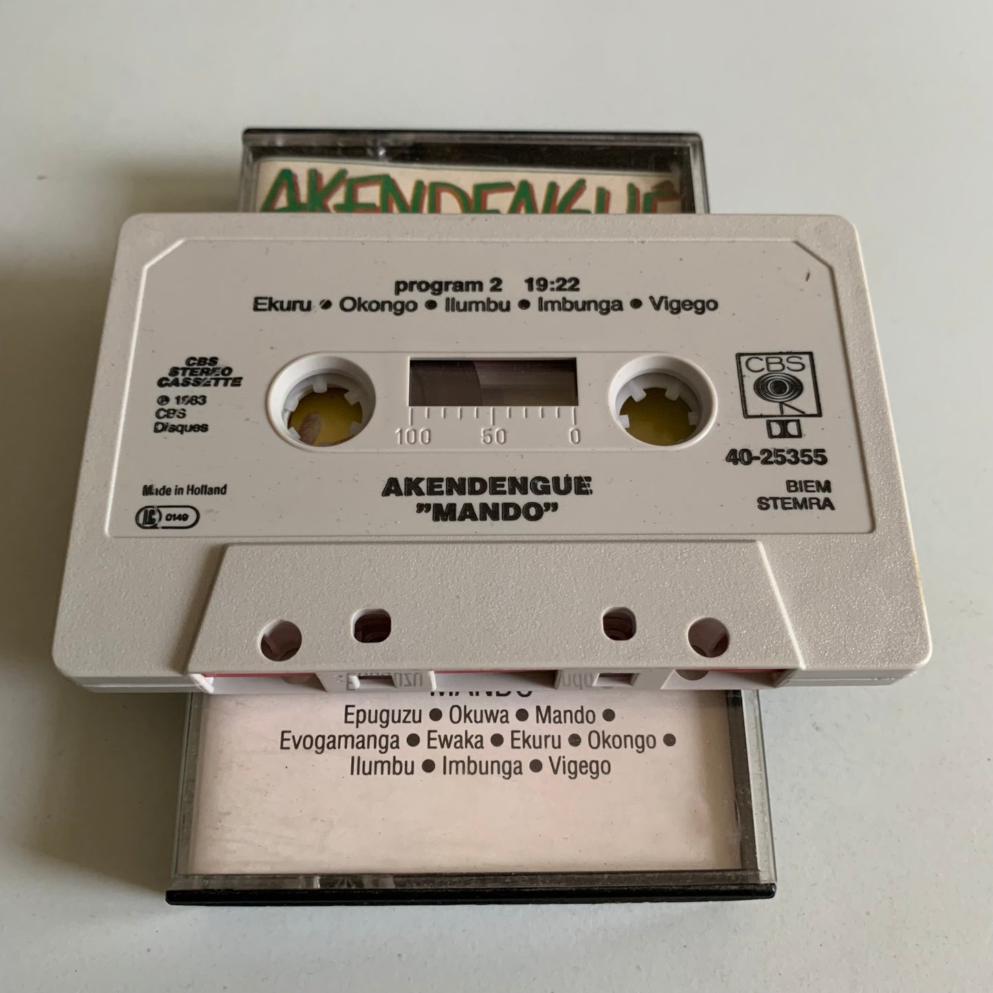 Akendengué - Mando - 1983 Occasion