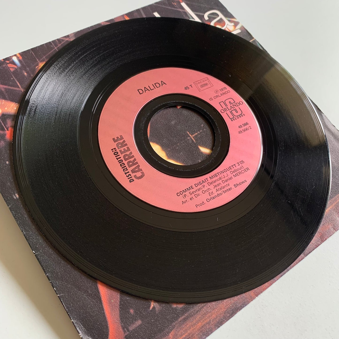 Dalida - Il Faut Danser Reggae / Comme Disait Mistinguett - 1979 Occasion