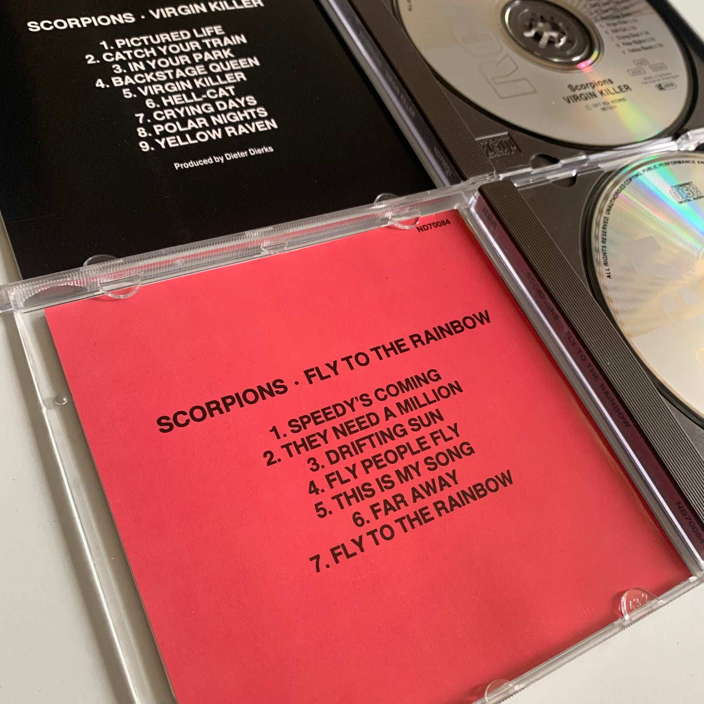 Coffret 3 CD - Scorpions - Virgin Killer - Fly To The Rainbow - Taken By Force - Occasion