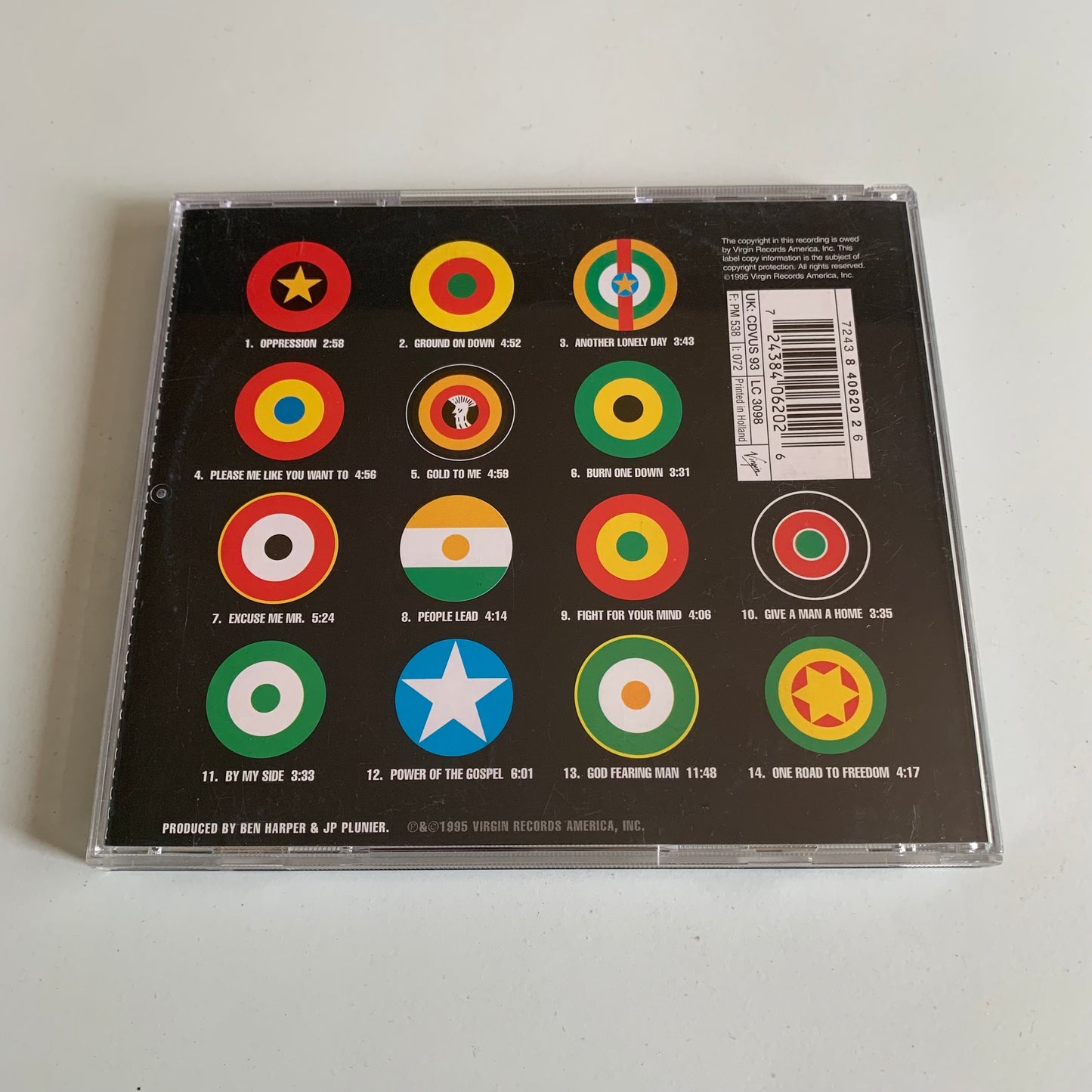 CD - Ben Harper - Fight For Your Mind - 1995 Occasion