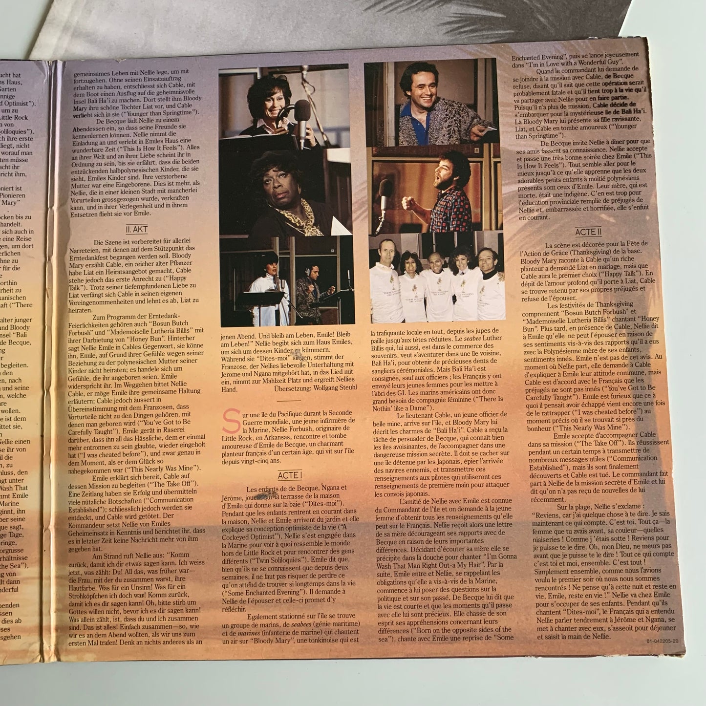 Kiri Te Kanawa - South Pacific - LP 1986 Occasion