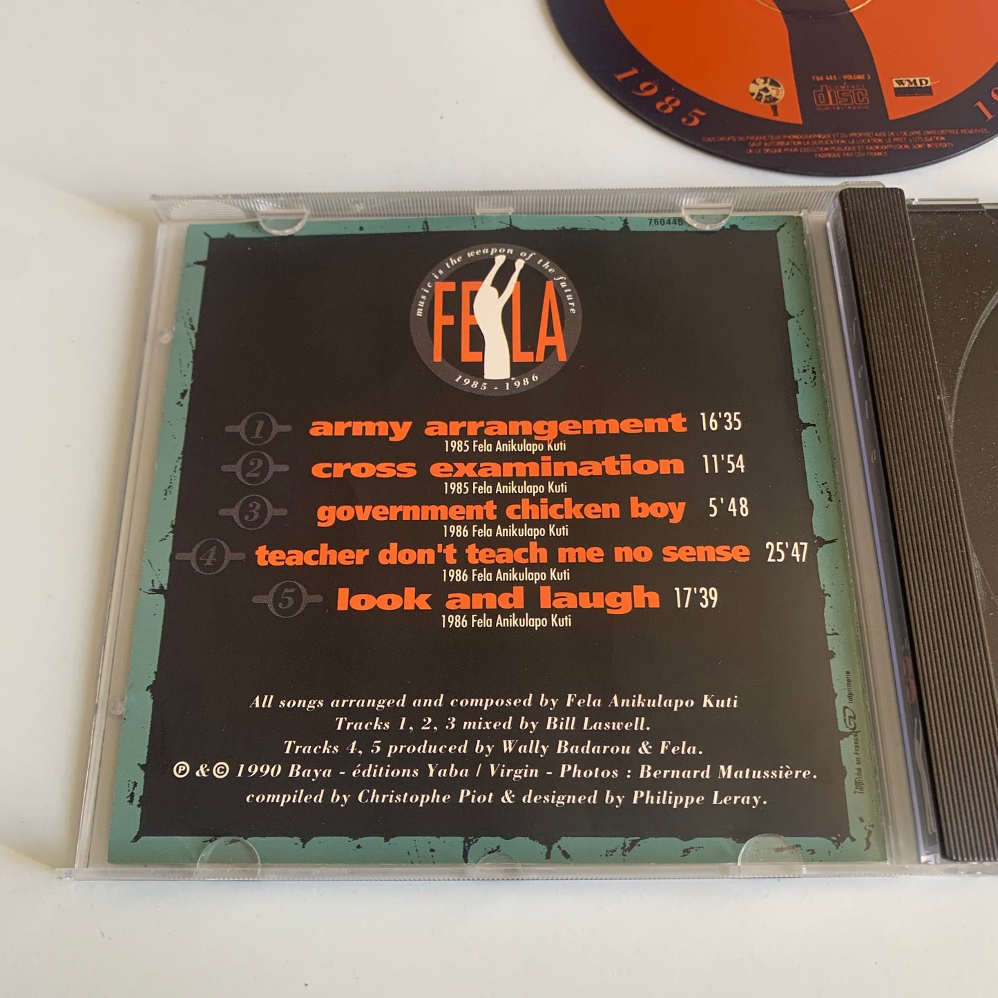 Fela - Music Is The Weapon Of The Future Volume 3 (1985-1986) - 1990 Occasion