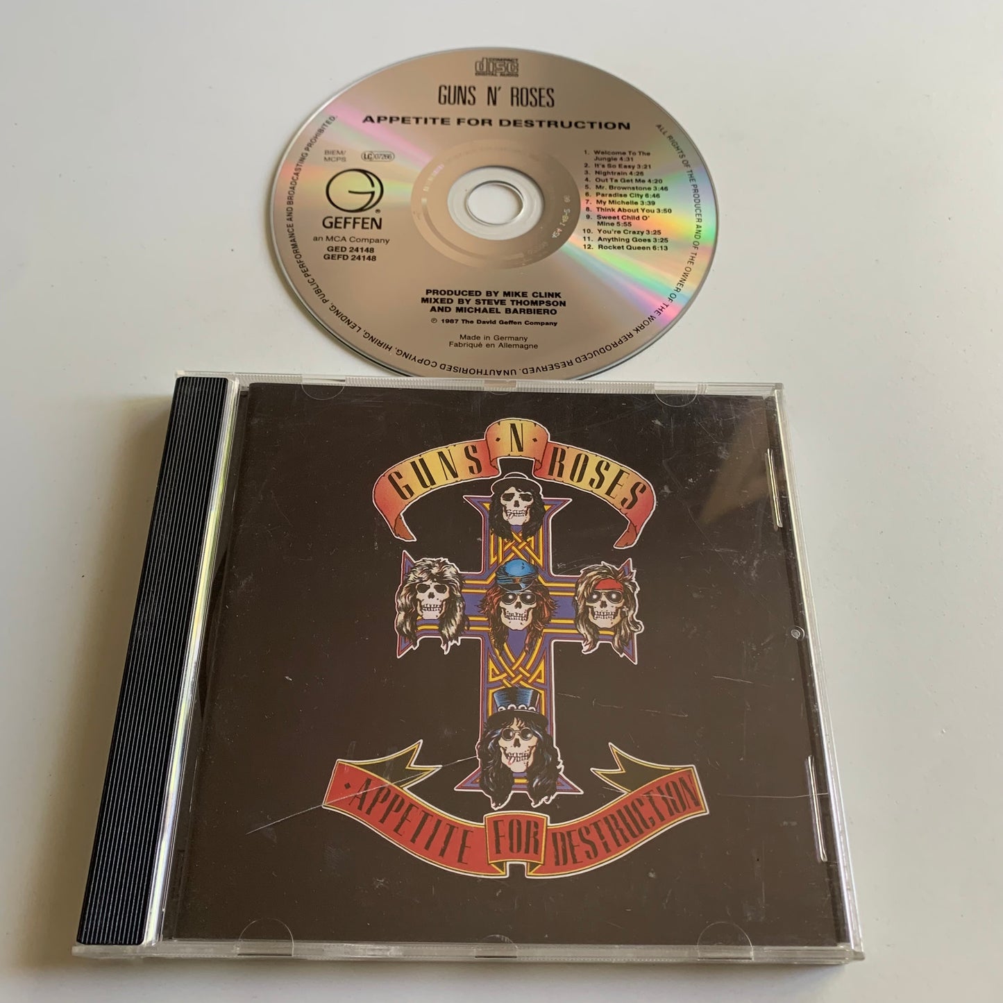 Guns N' Roses - Appetite For Destruction - 1987 Occasion