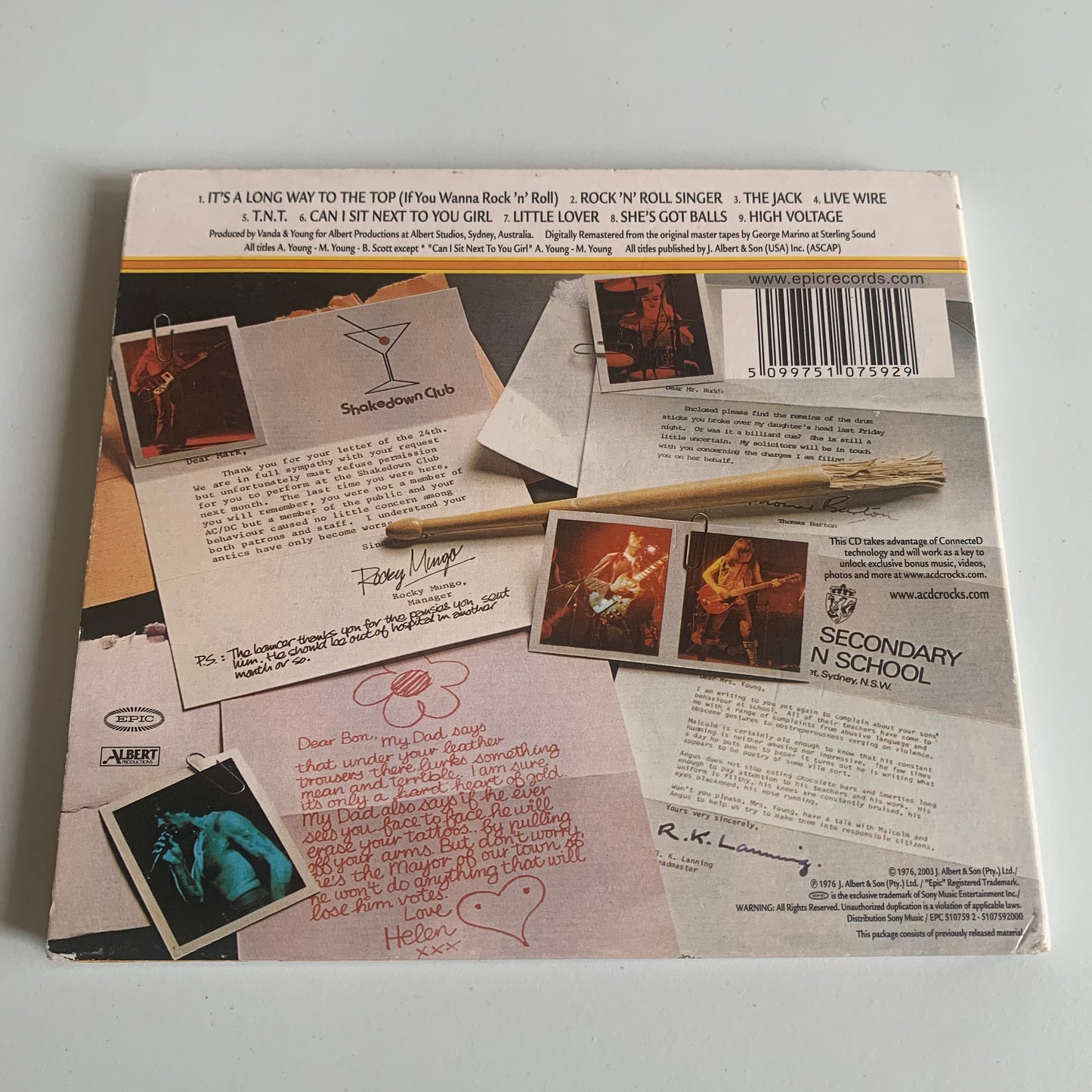 AC/DC - High Voltage - 2003 Occasion