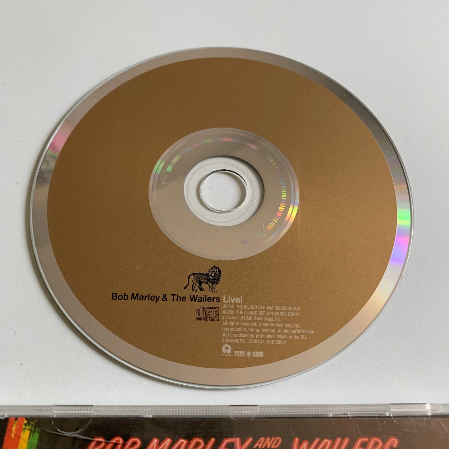 Bob Marley & The Wailers - Live! - 2001 Occasion