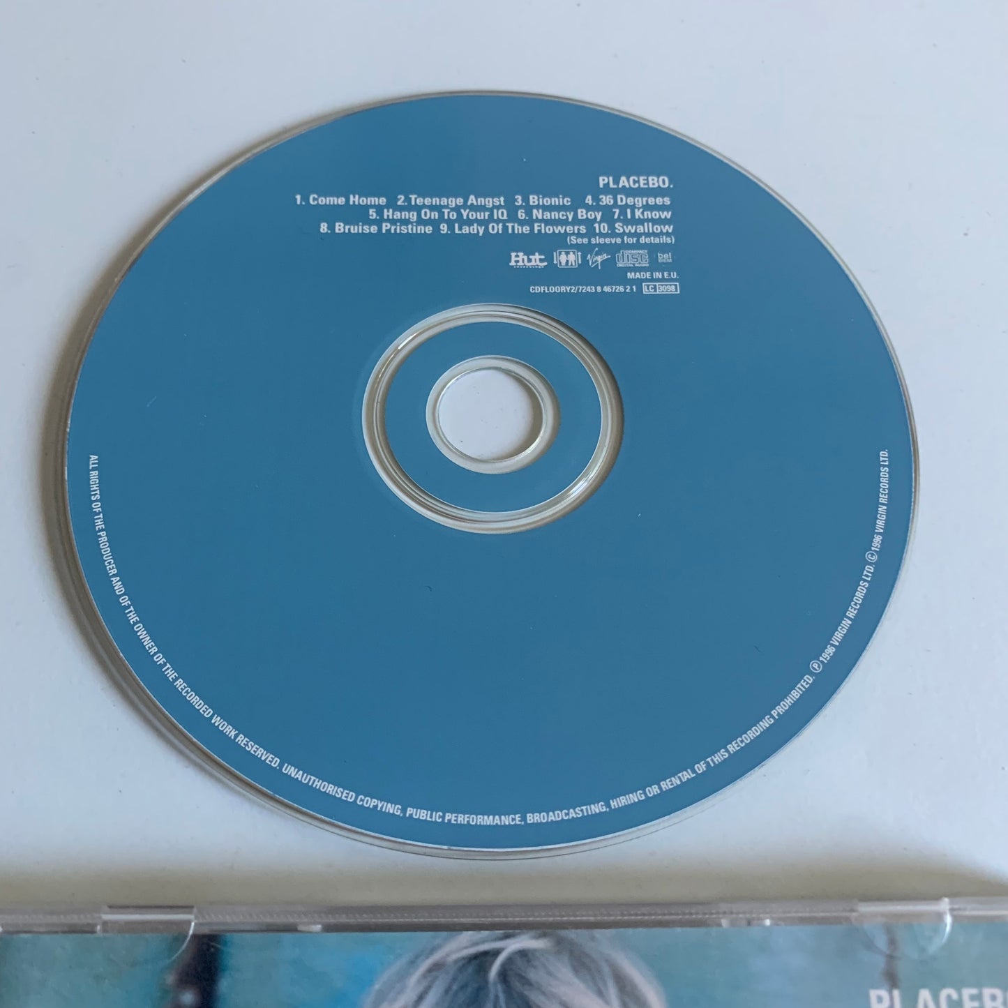 CD - Placebo - Placebo - 1996 Occasion