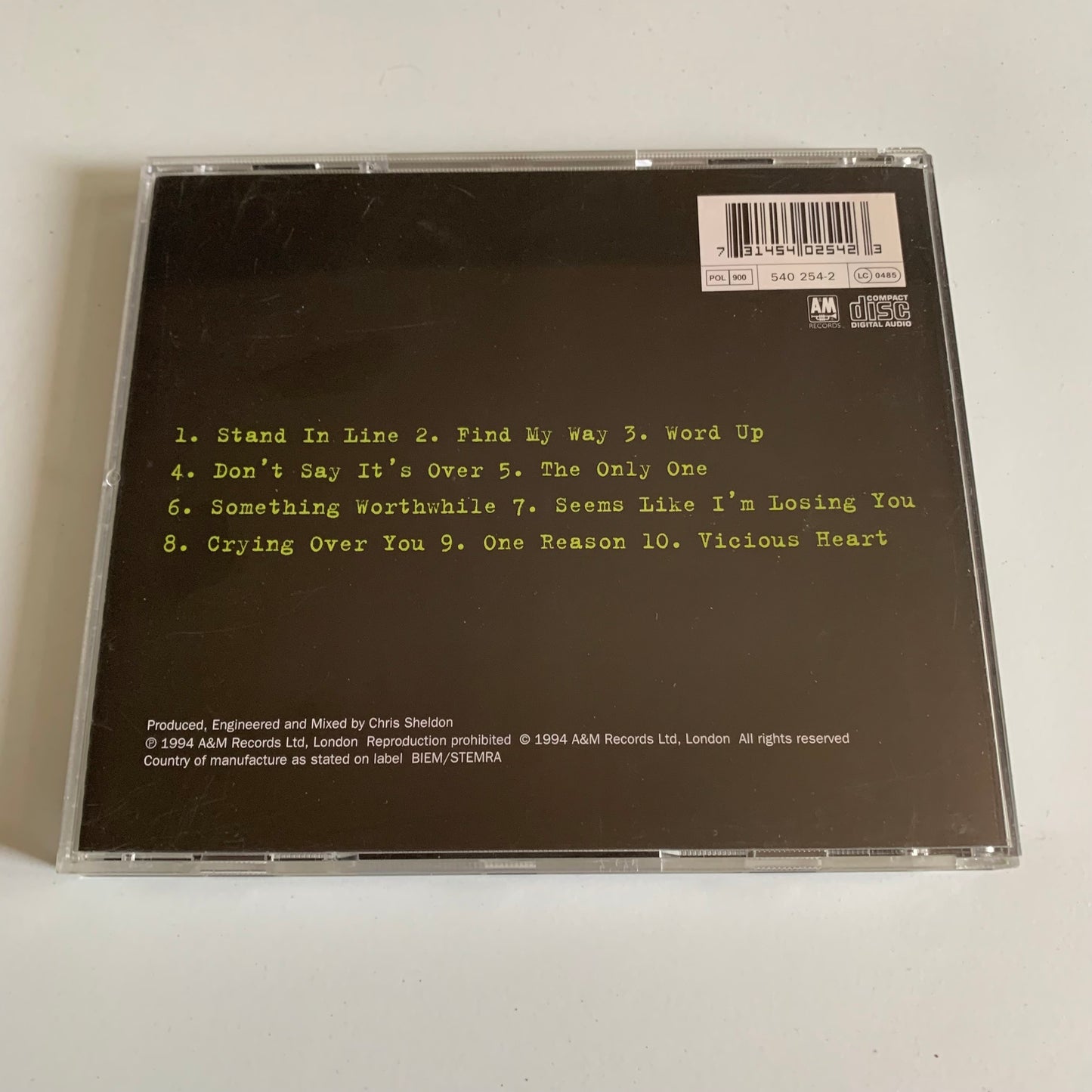 CD - Gun - Swagger - 1994 Occasion