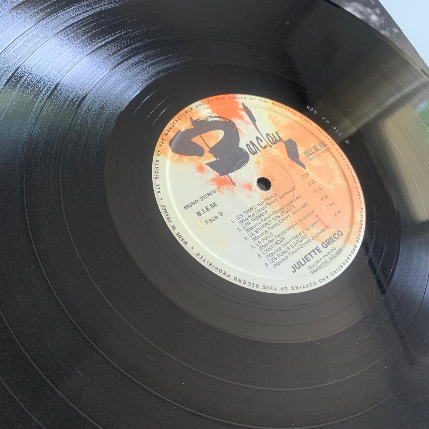 Juliette Greco - Dédicacé - LP 1972 Occasion