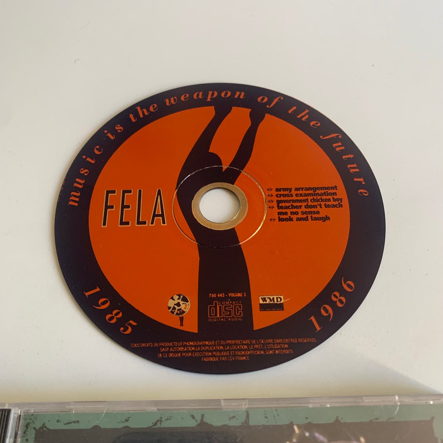 Fela - Music Is The Weapon Of The Future Volume 3 (1985-1986) - 1990 Occasion