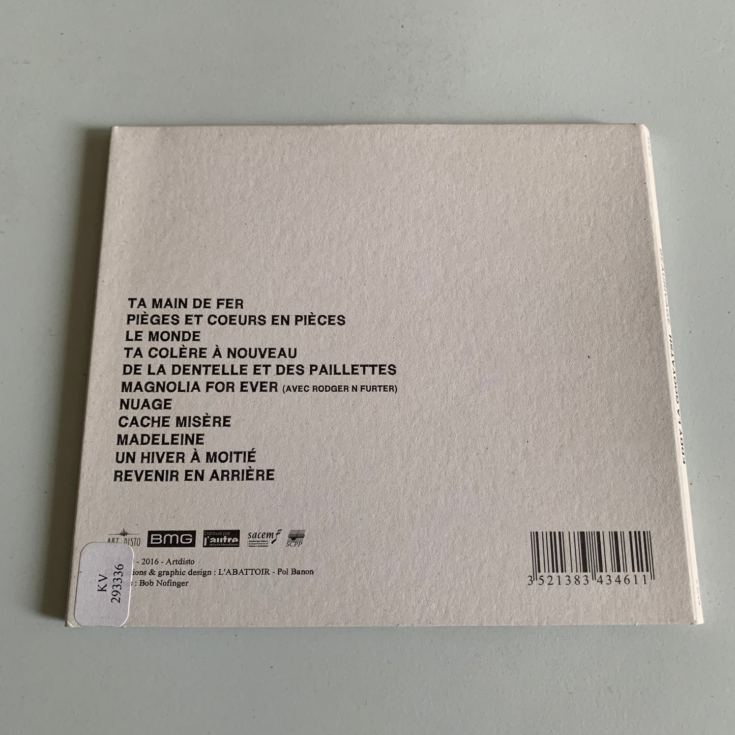 CD - Eddy La Gooyatsh - Beaurivage - 2016 Occasion