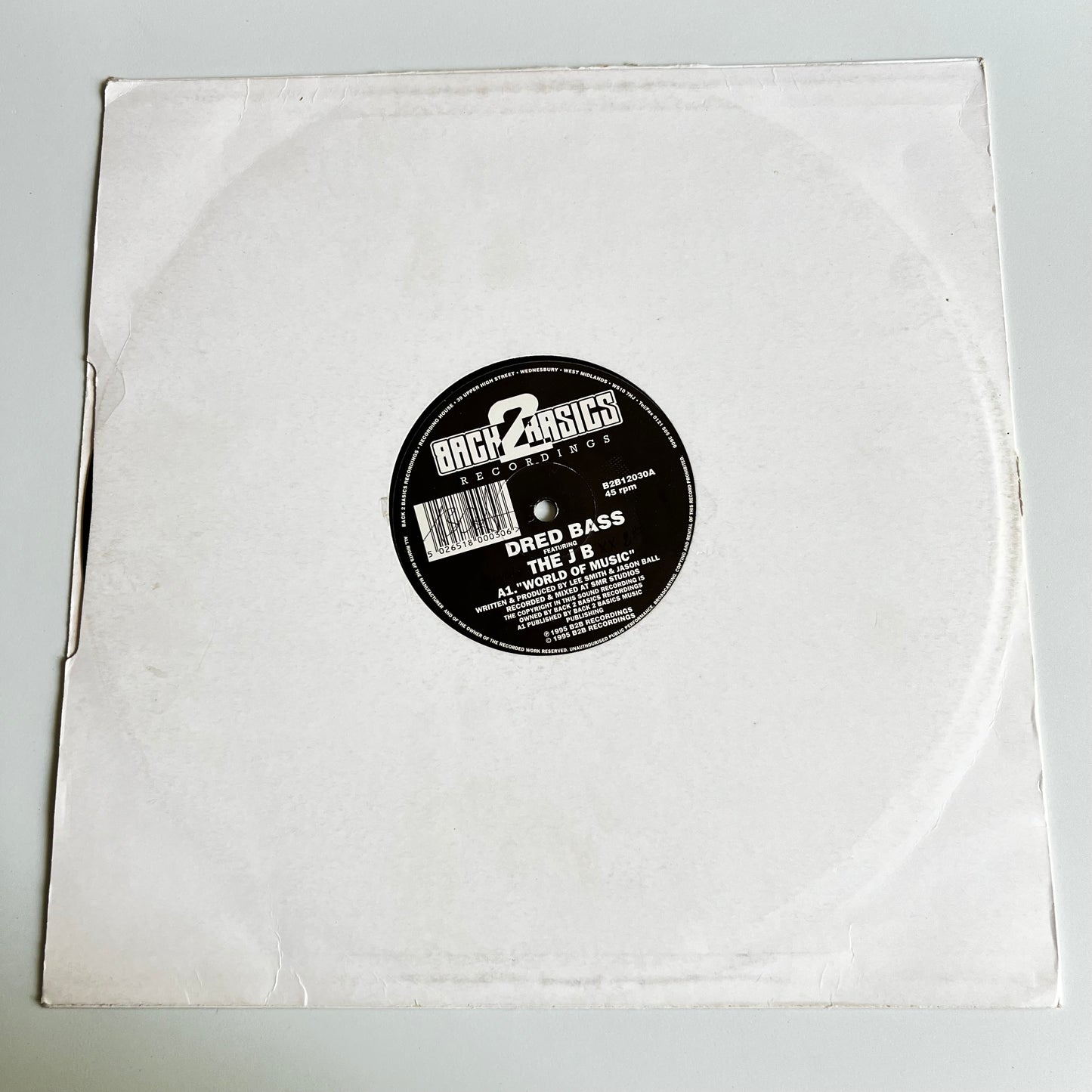 Dred Bass - The J B - World Of Music - Single 1995