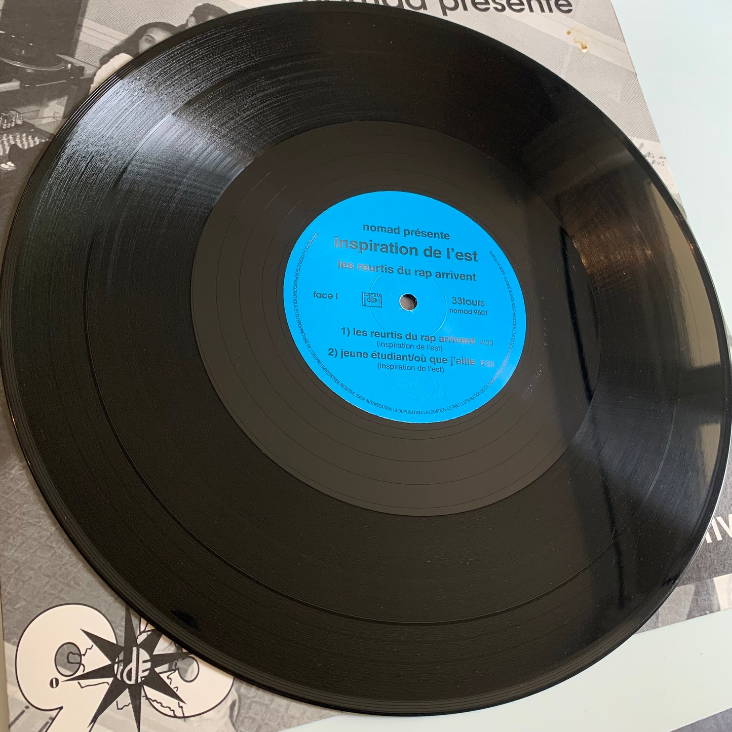 Inspiration De L' Est - Les Reurtis Du Rap Arrivent - 1996 Single Occasion