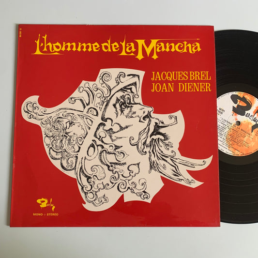 Jacques Brel - L'homme De La Mancha - LP 1969 Occasion
