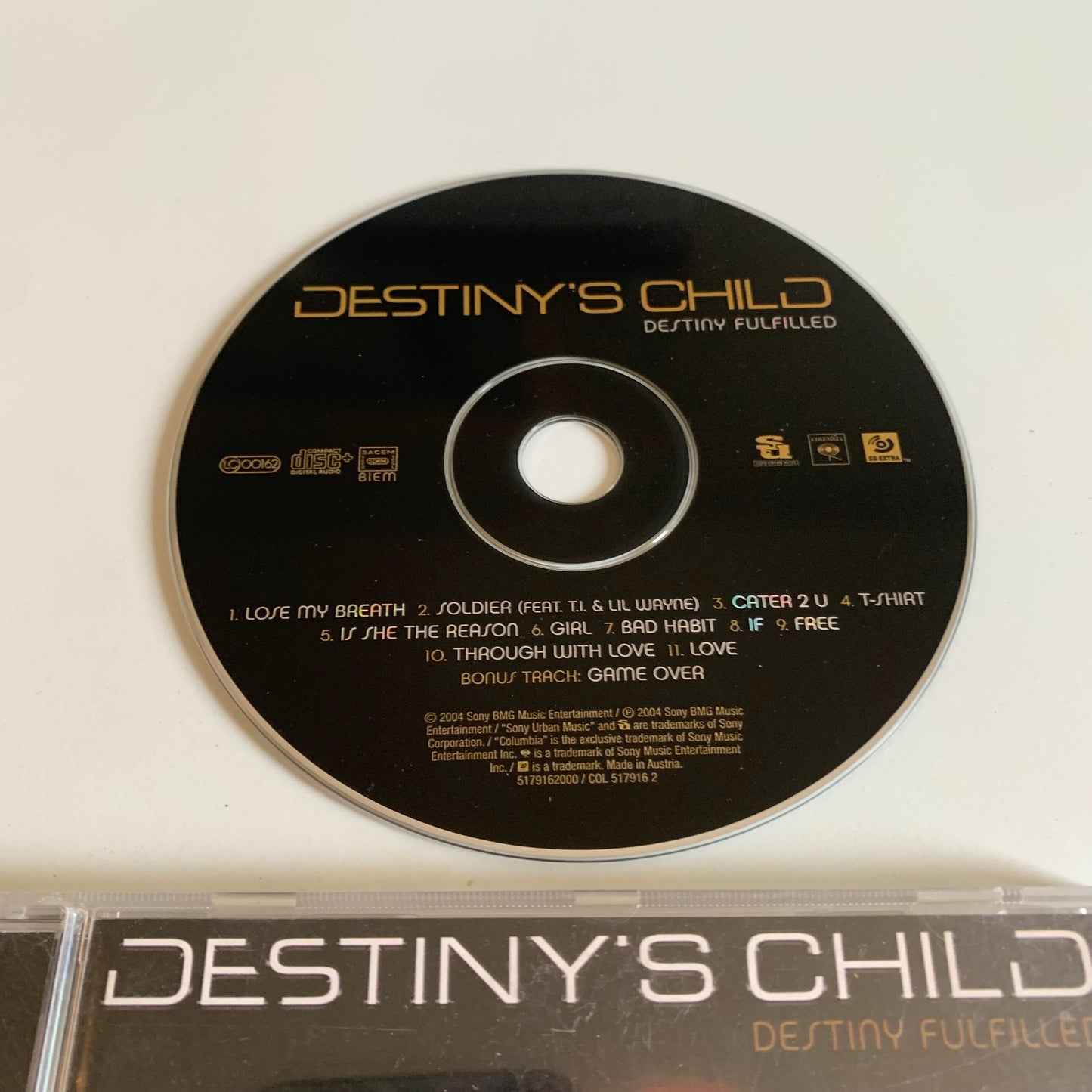 CD - Destiny's Child - Destiny Fulfilled - 2004 Occasion