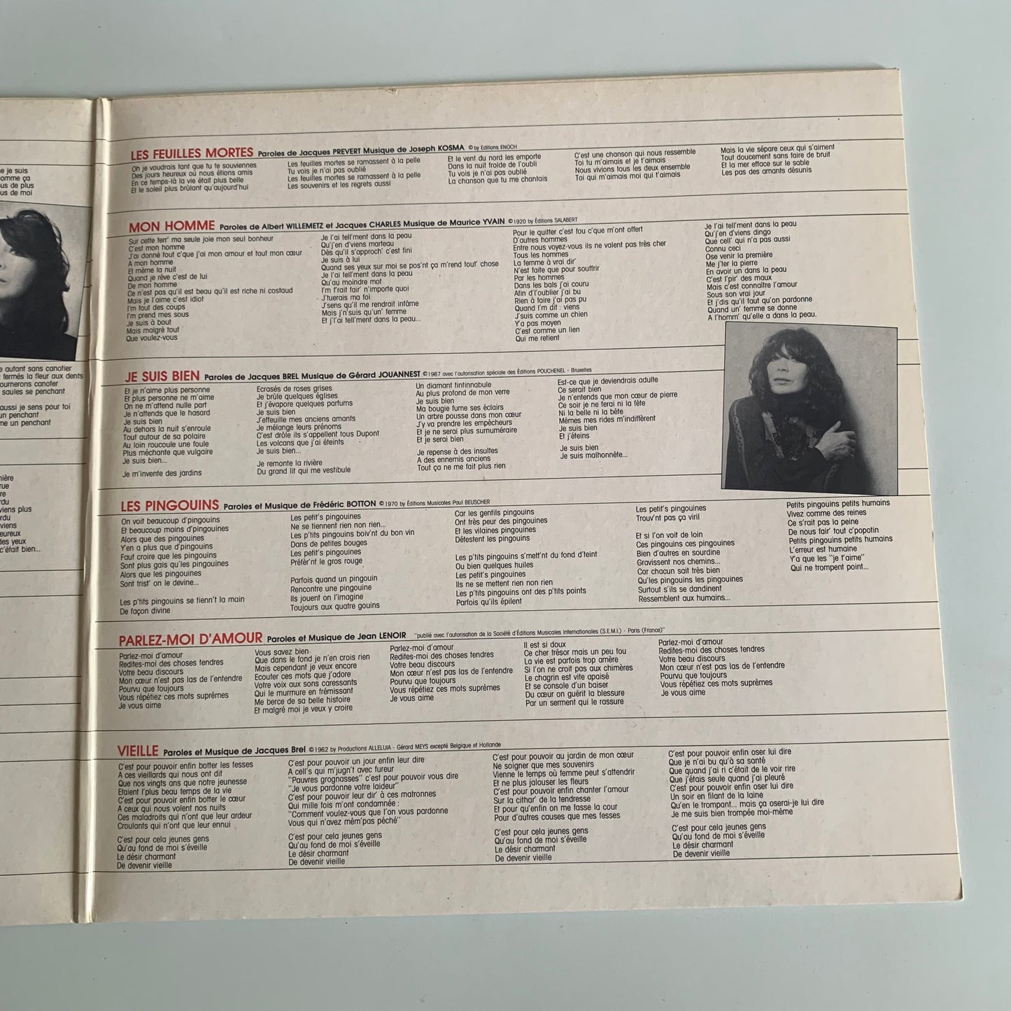 Juliette Greco - Volume 1 - LP 1982 Occasion