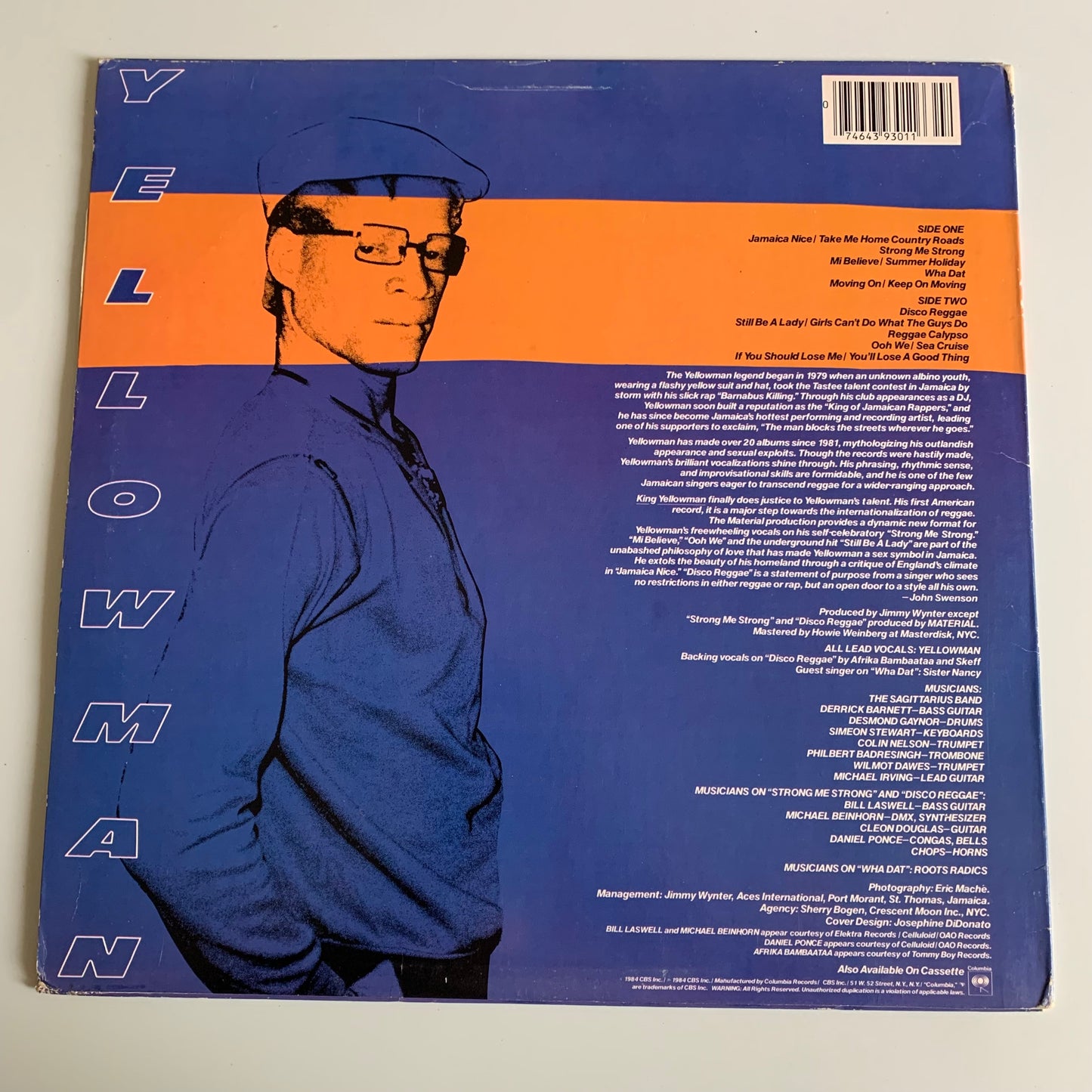 Yellowman - King Yellowman - LP 1984 Occasion