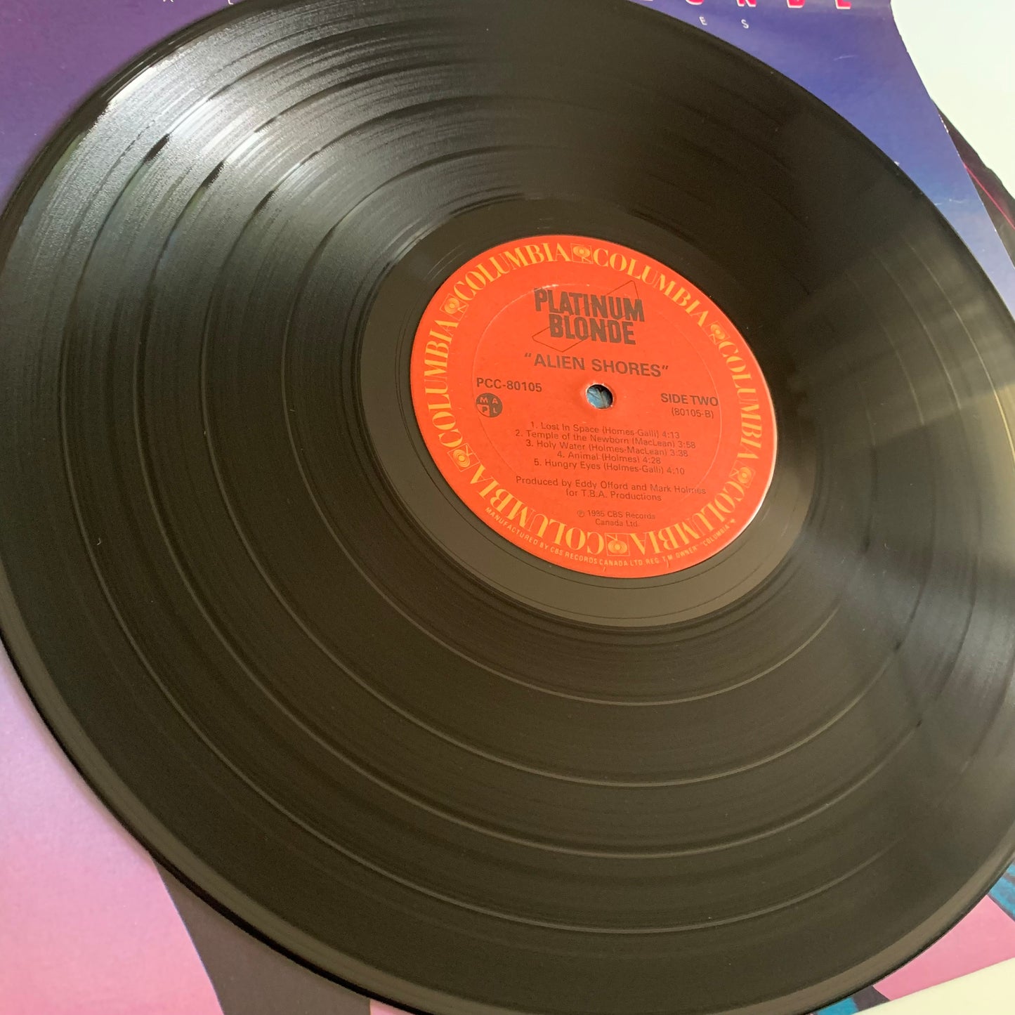 Platinum Blonde - Alien Shores - LP 1985 Occasion