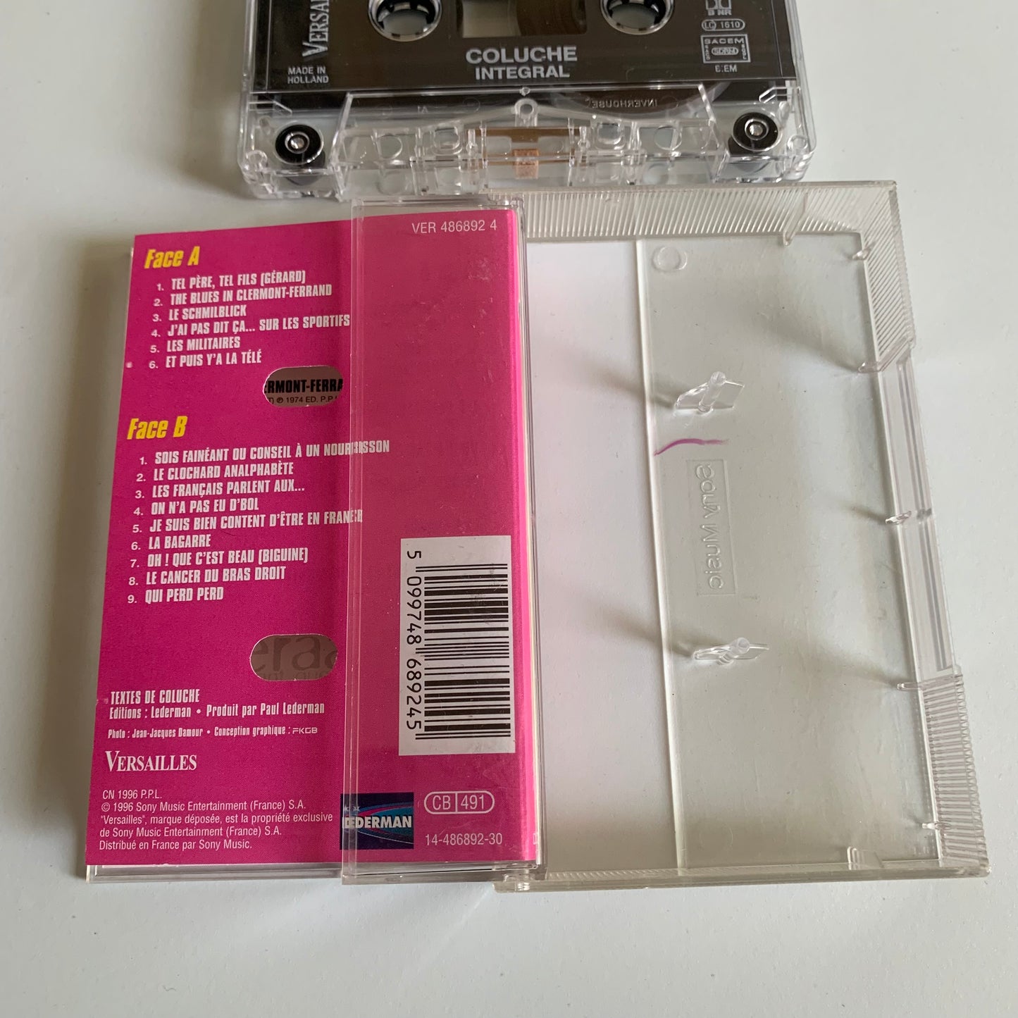 Coluche - Intégrale - Cassette 2 - 1989 Occasion
