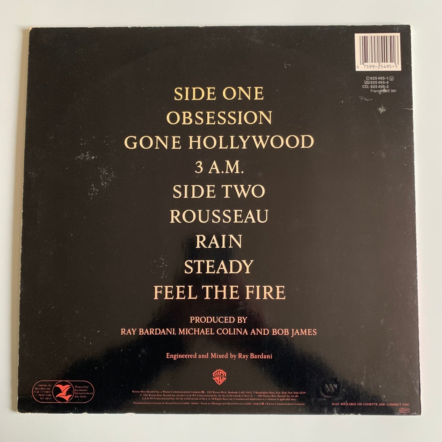 Bob James - Obsession - LP 1986