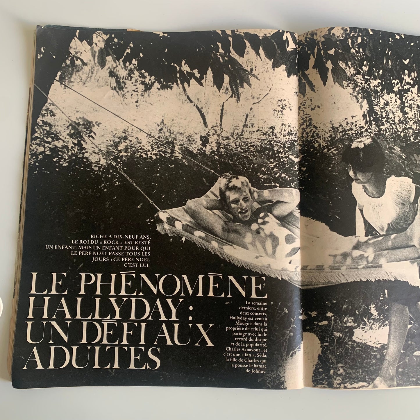 Johnny Hallyday - Paris Match - Numéro 693 / 21 juillet 1962