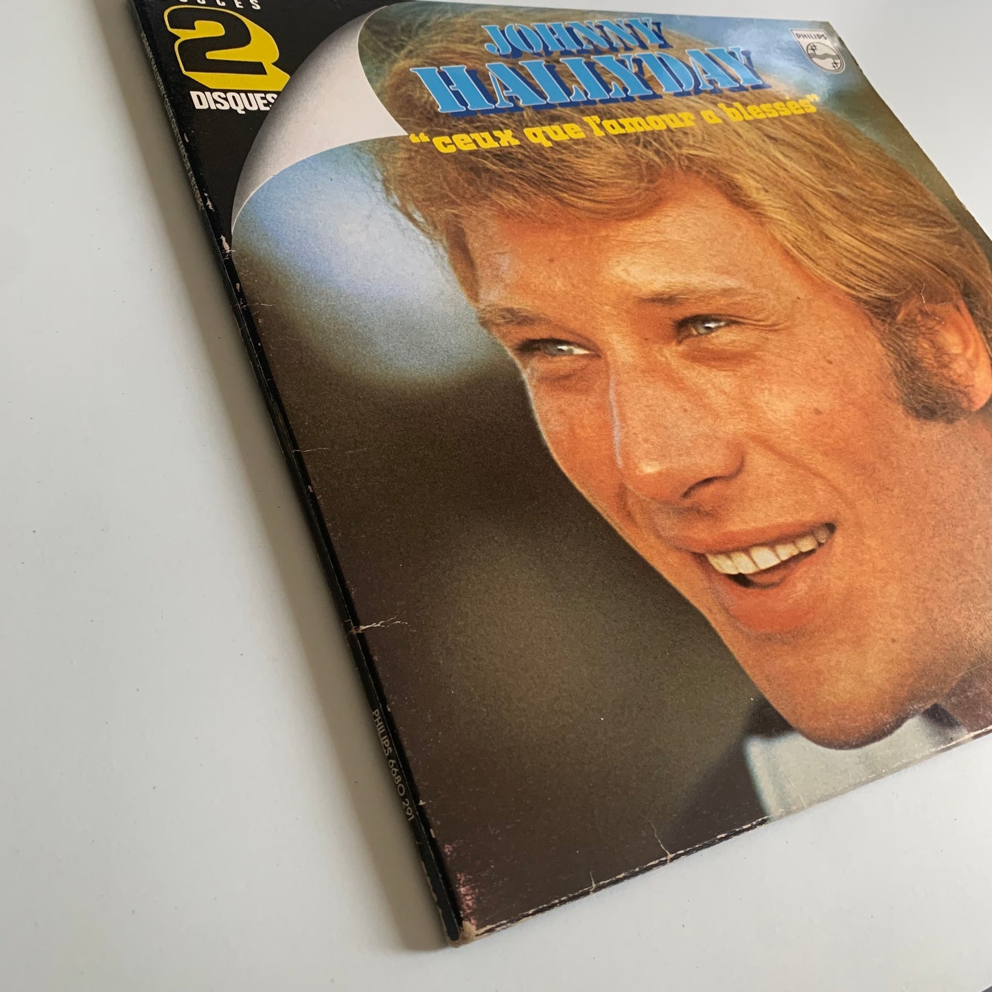Johnny Hallyday - Ceux Que L’Amour A Blessés - Double LP 1980 Occasion