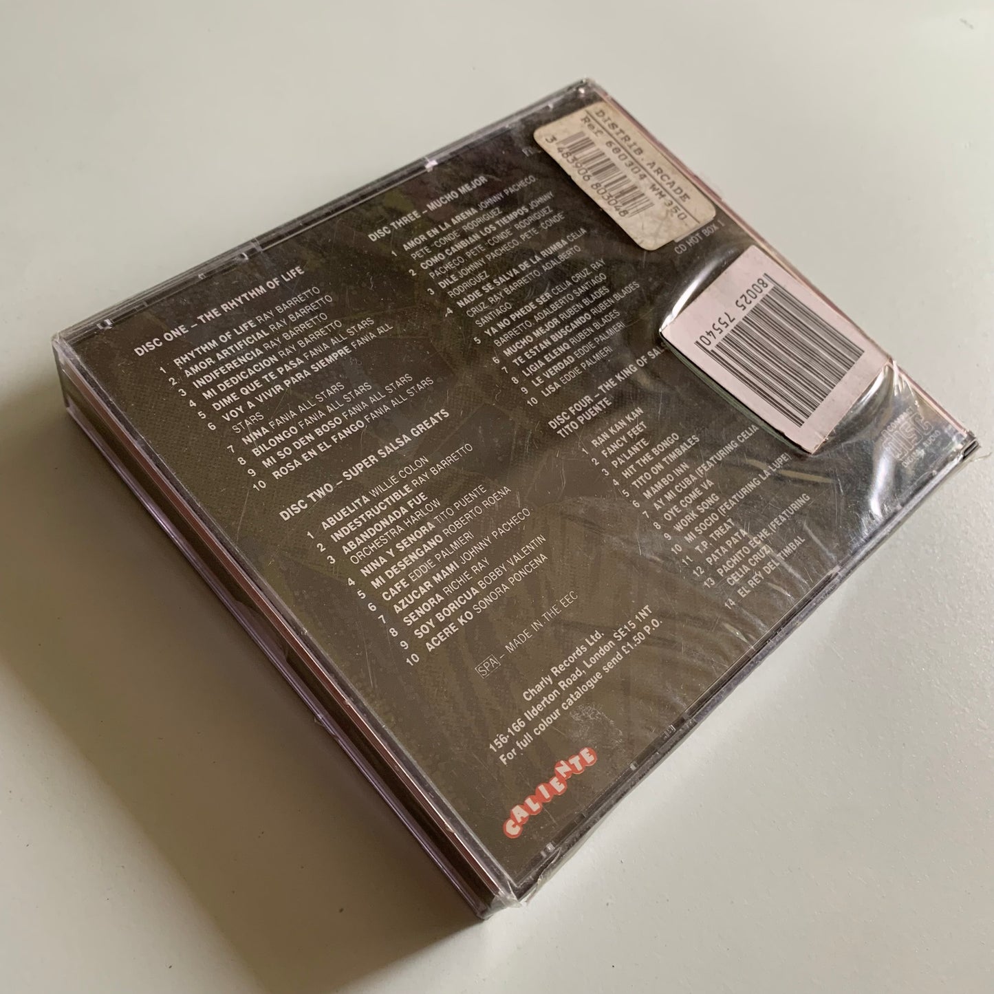 Variétés - Viva Salsa! - 44 Hot Salsa Tracks - 1991 Neuf sous Blister