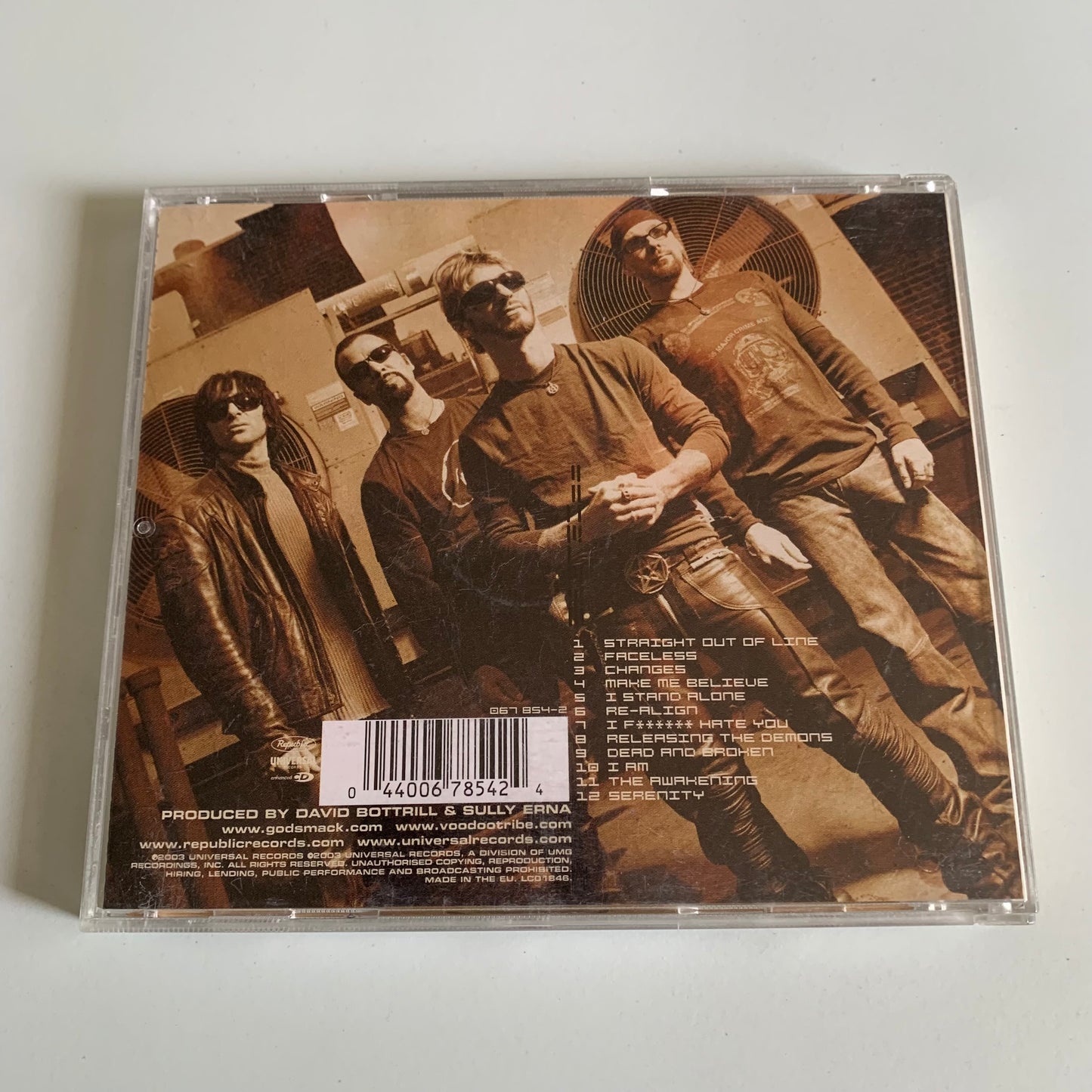 CD - Godsmack - Faceless - 2003 Occasion